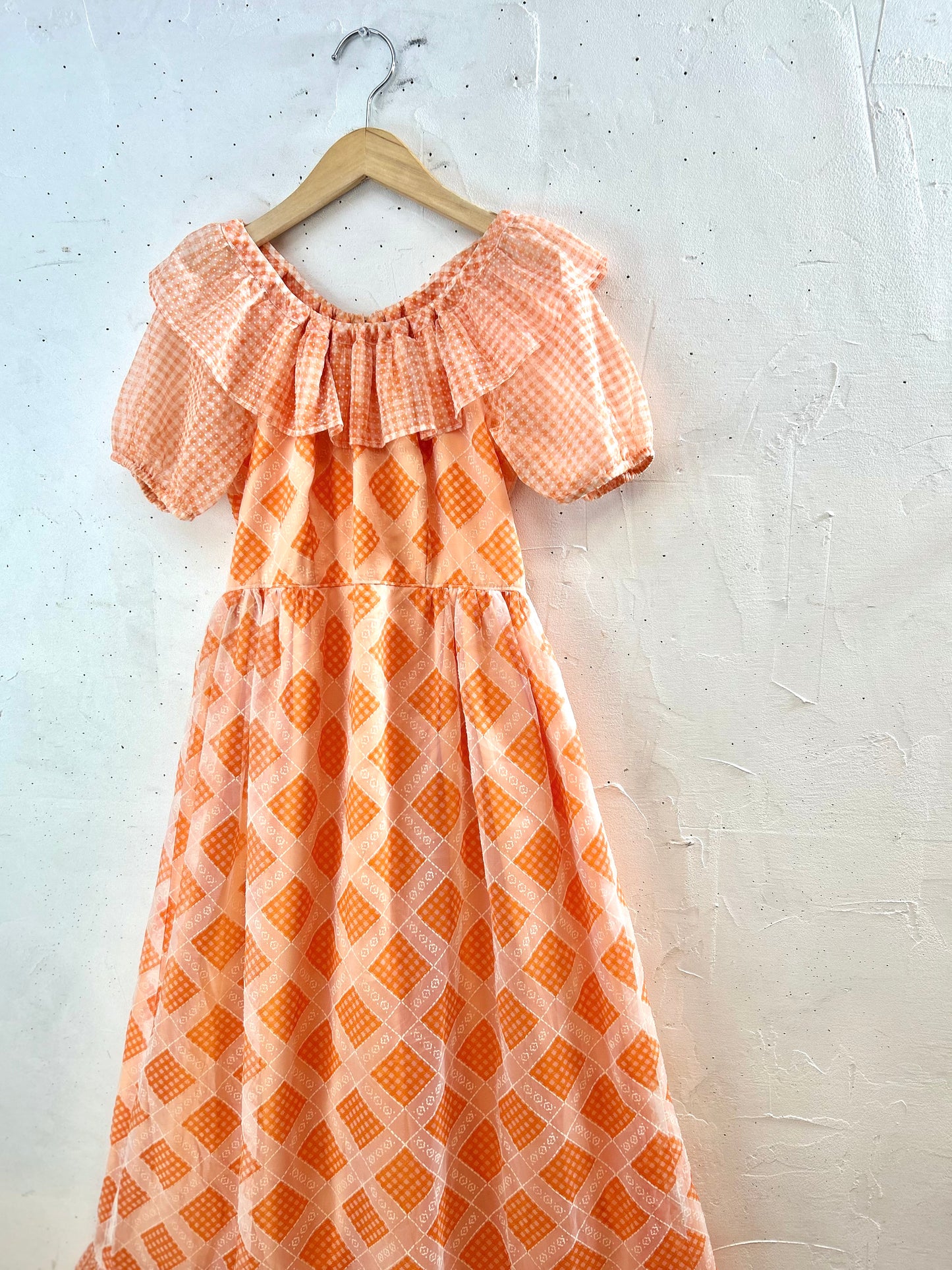 '70s Vintage Dress [F30454]