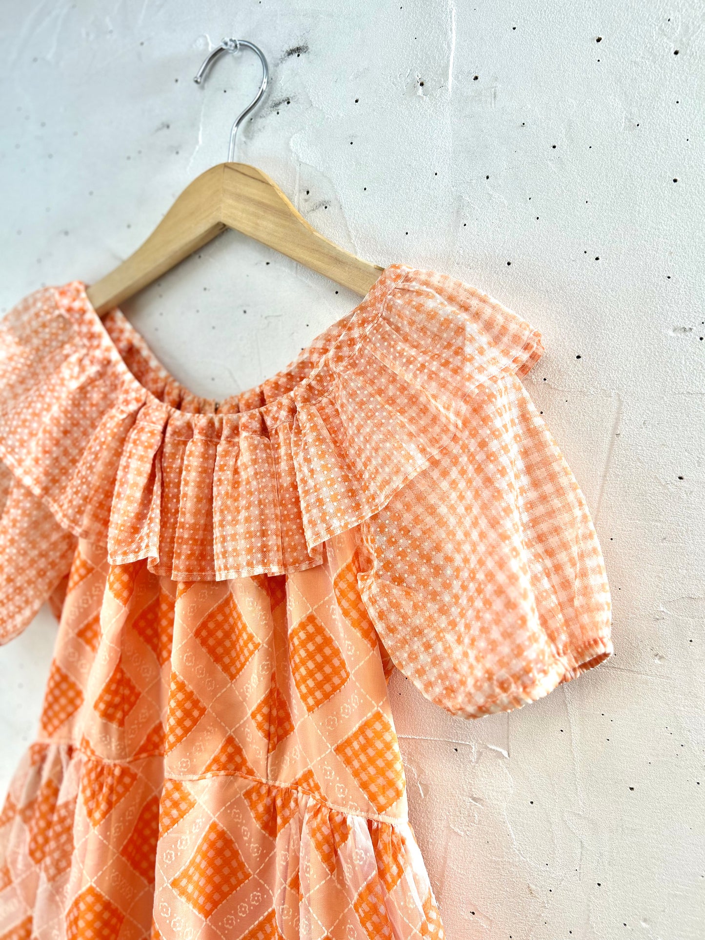 '70s Vintage Dress [F30454]