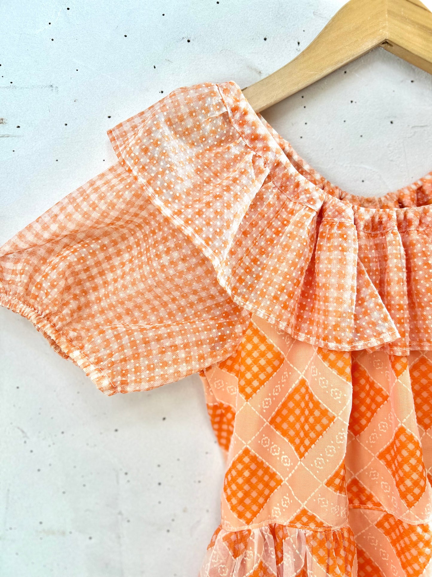 '70s Vintage Dress [F30454]