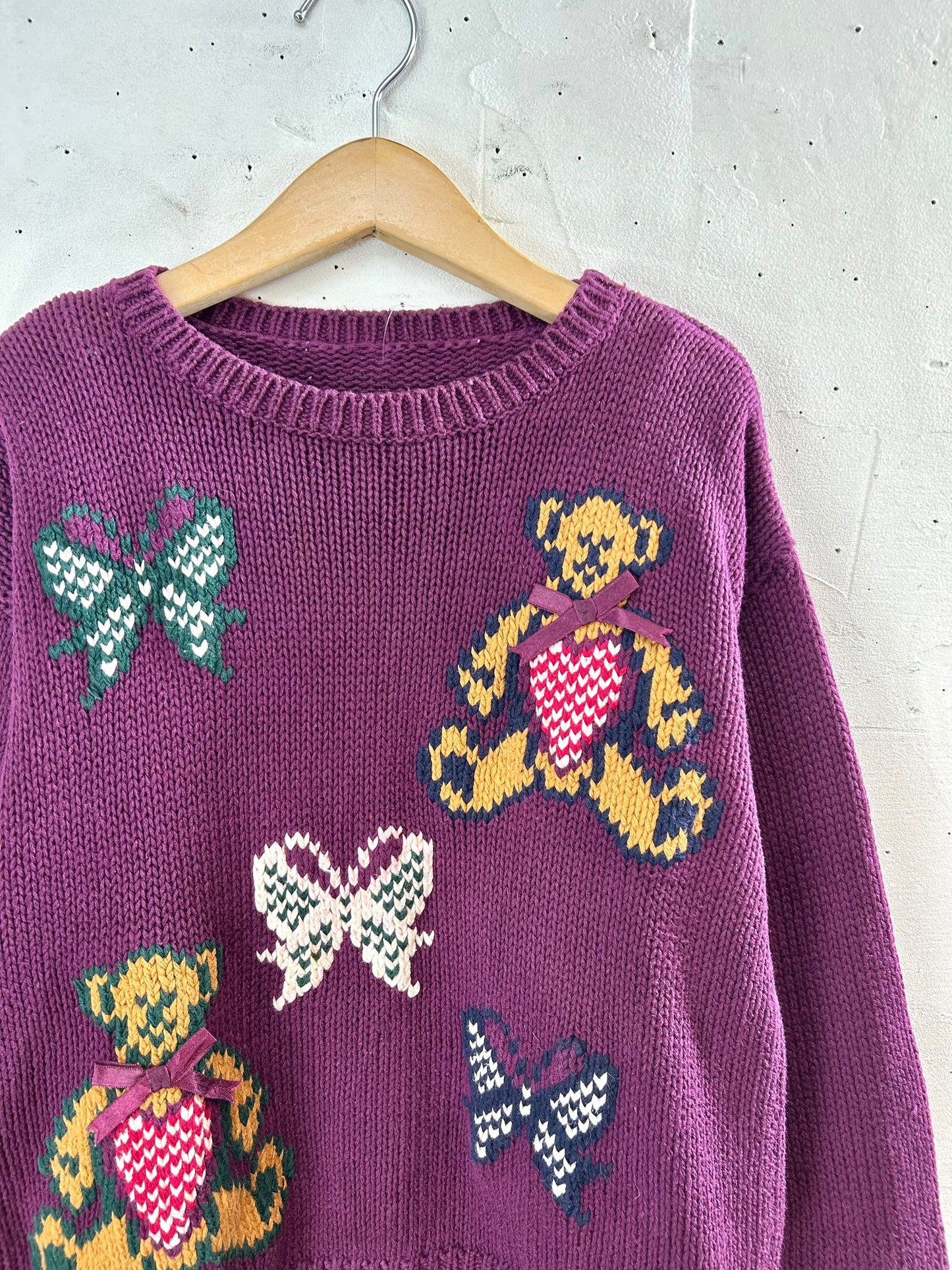 Vintage Knit Sweater [L29173]