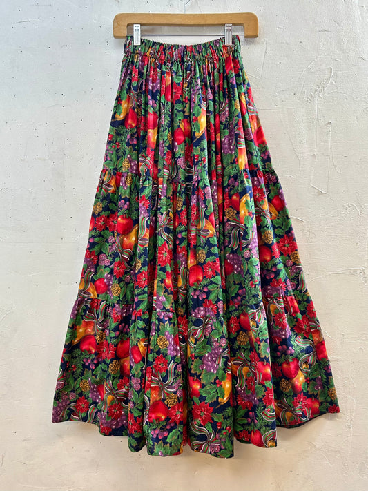 Vintage Tiered Skirt [J28710]