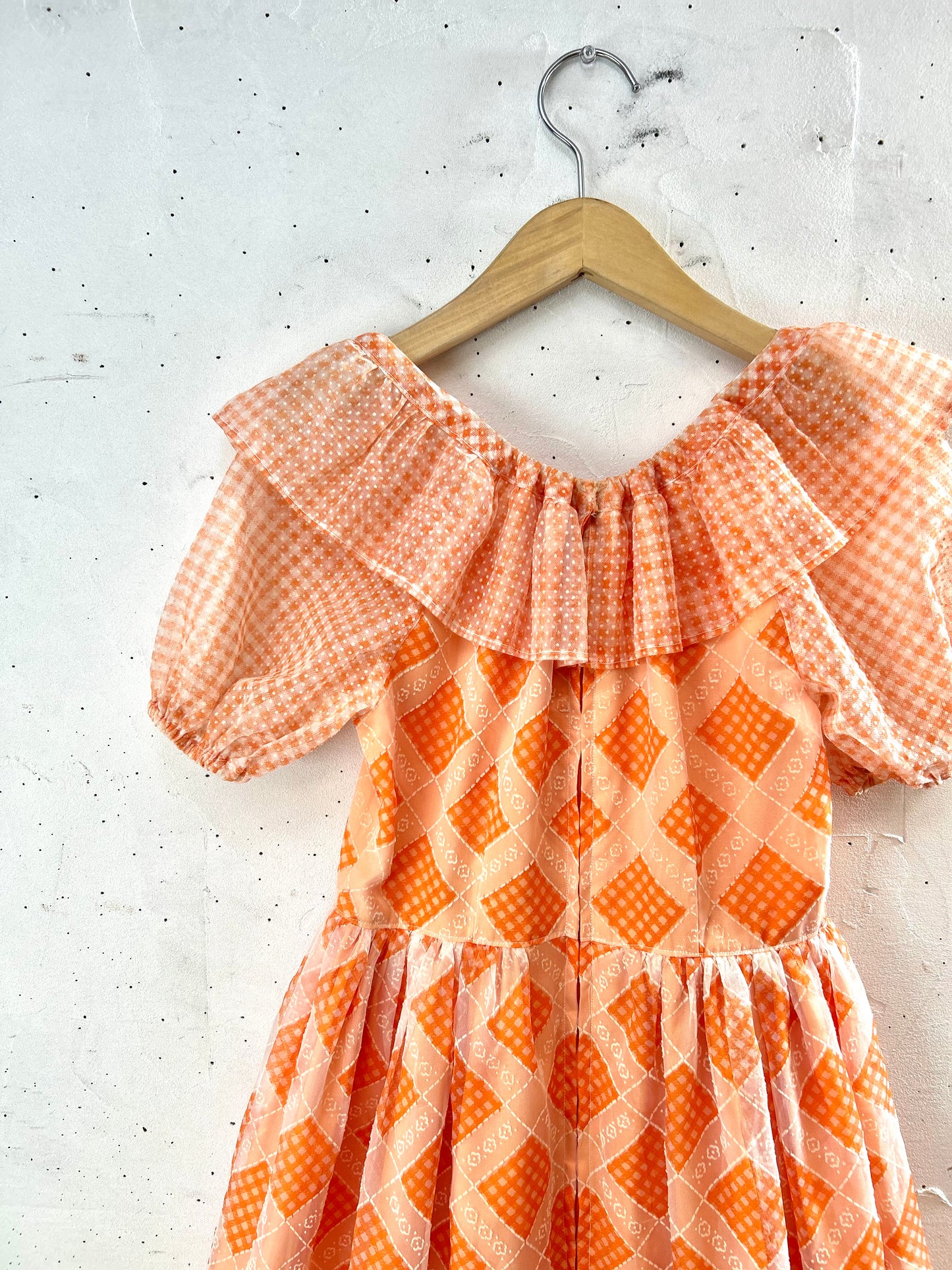 '70s Vintage Dress [F30454]