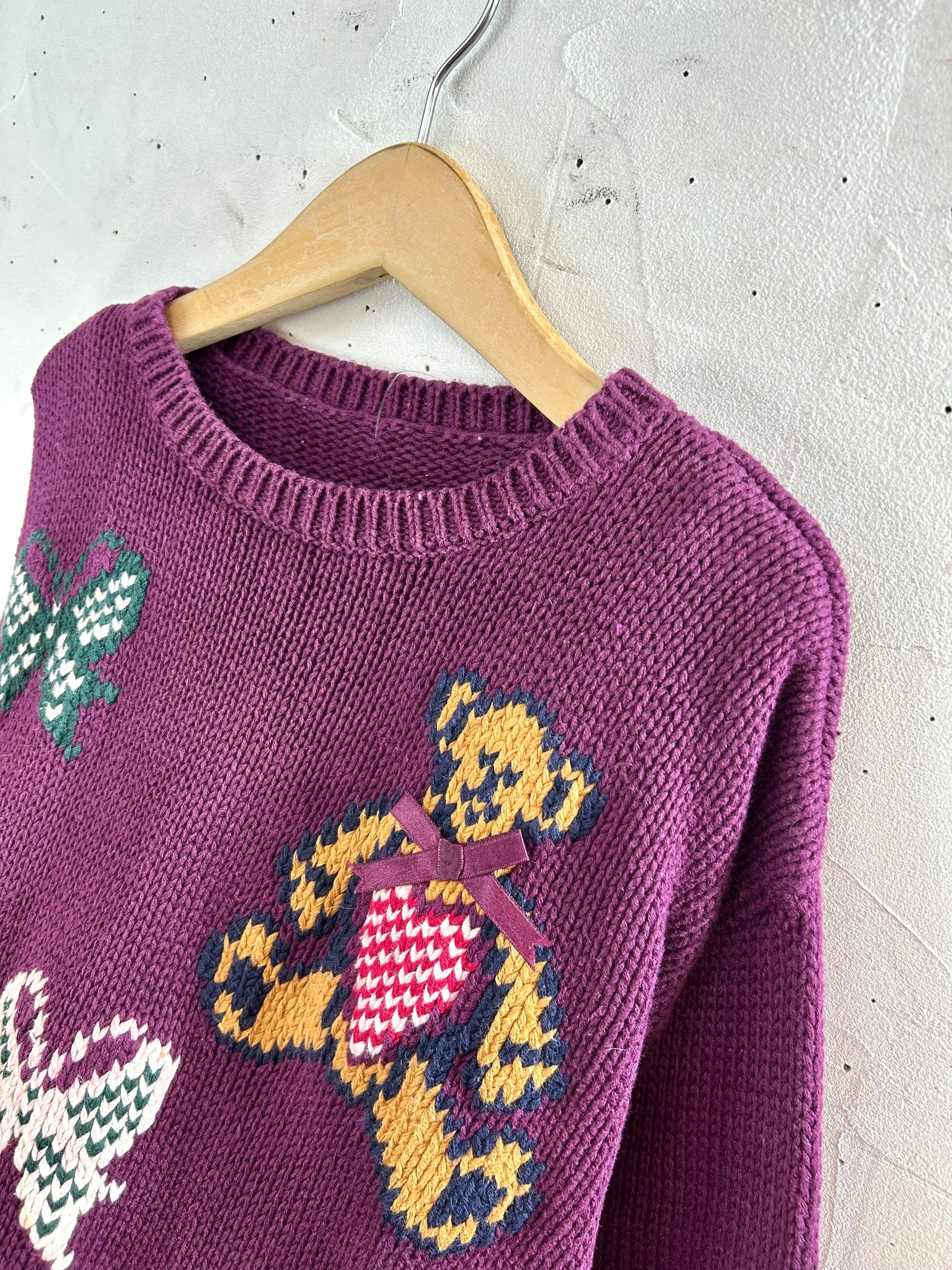 Vintage Knit Sweater [L29173]