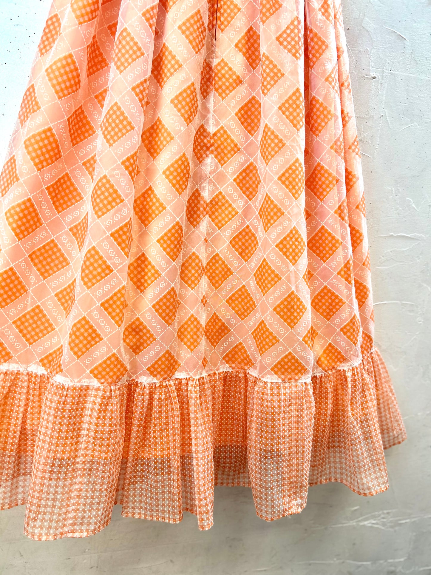 '70s Vintage Dress [F30454]