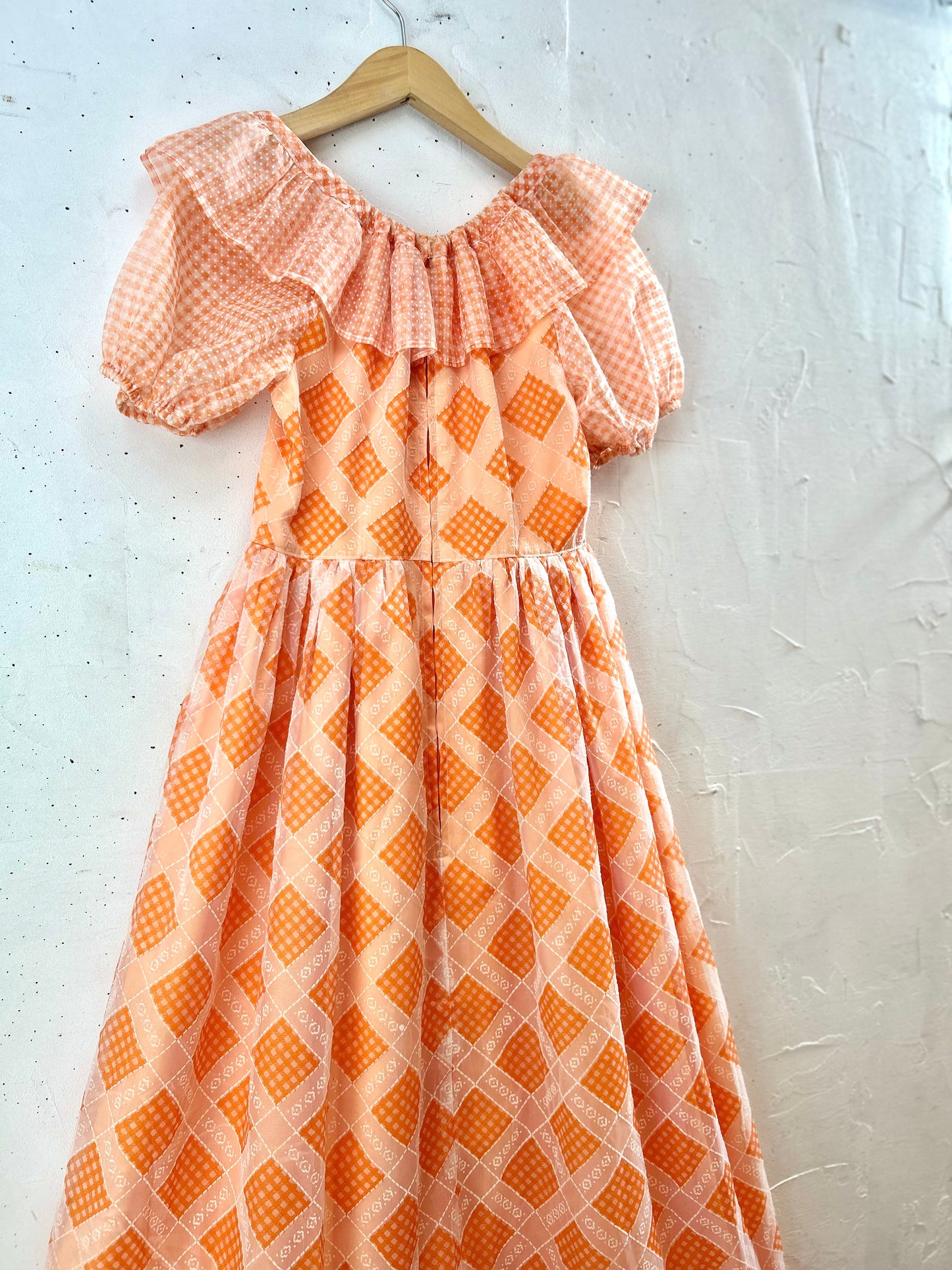 '70s Vintage Dress [F30454]