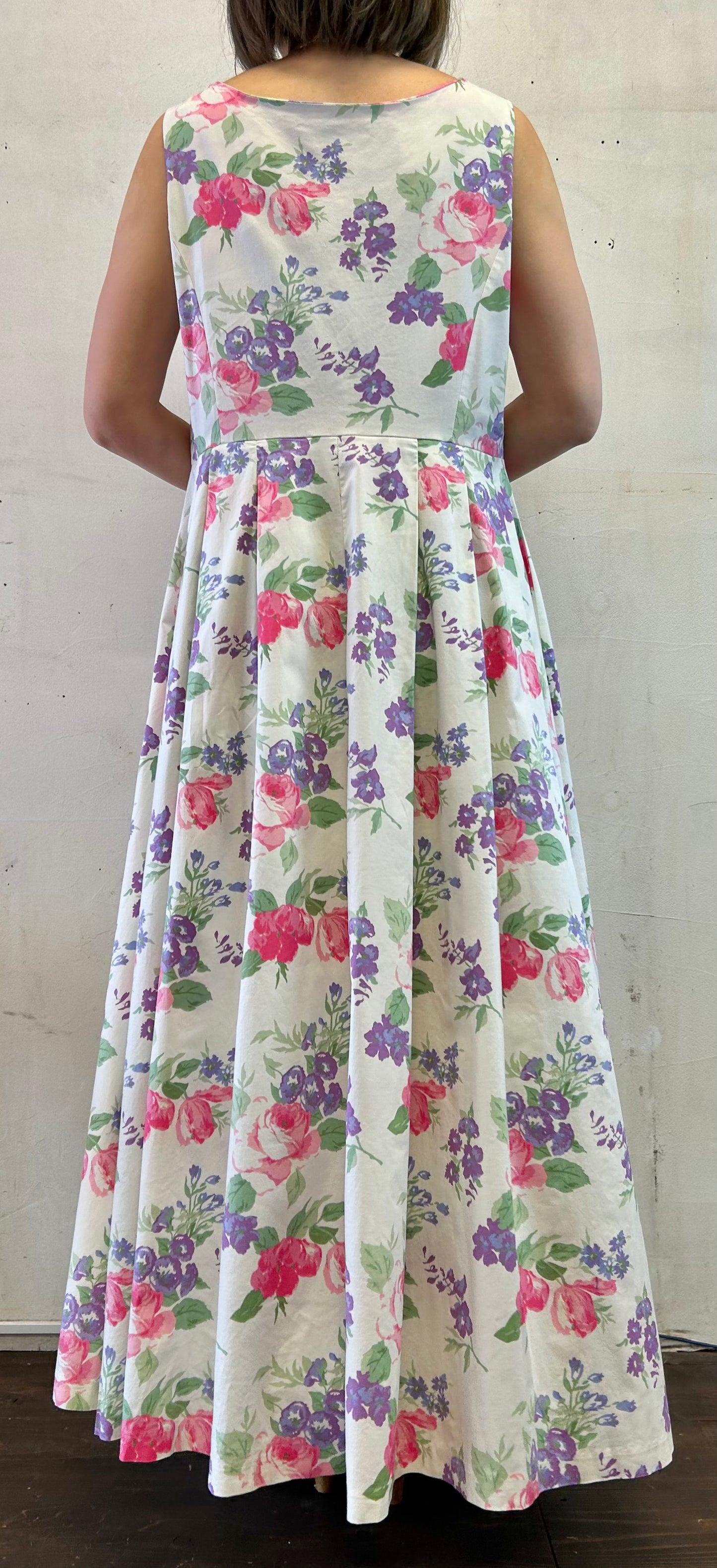 Vintage Flower Dress [E27172]