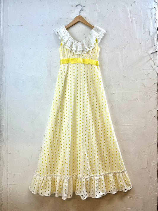 '70s Vintage Dress [F30455]