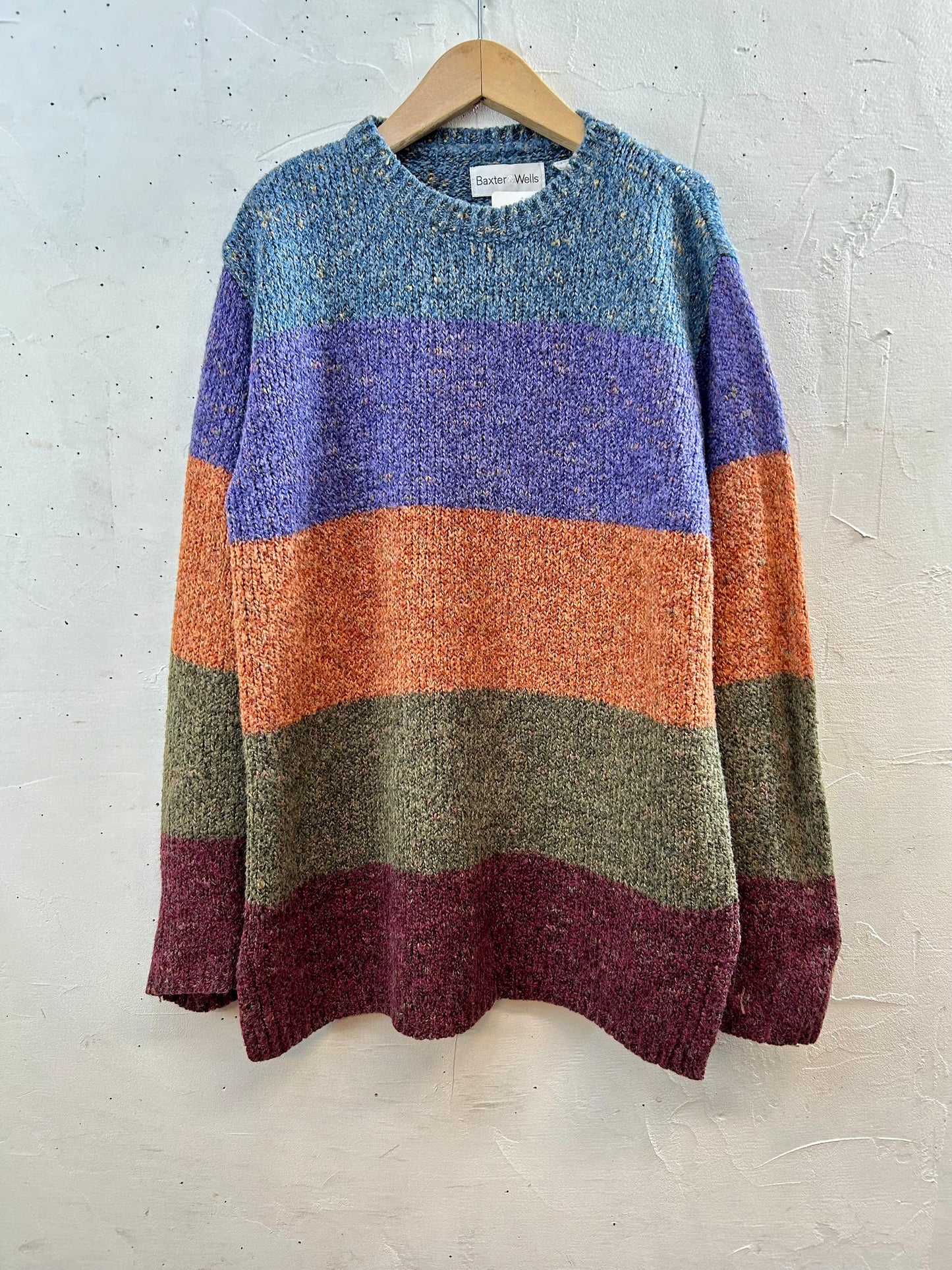 Vintage Knit Sweater [I28497]