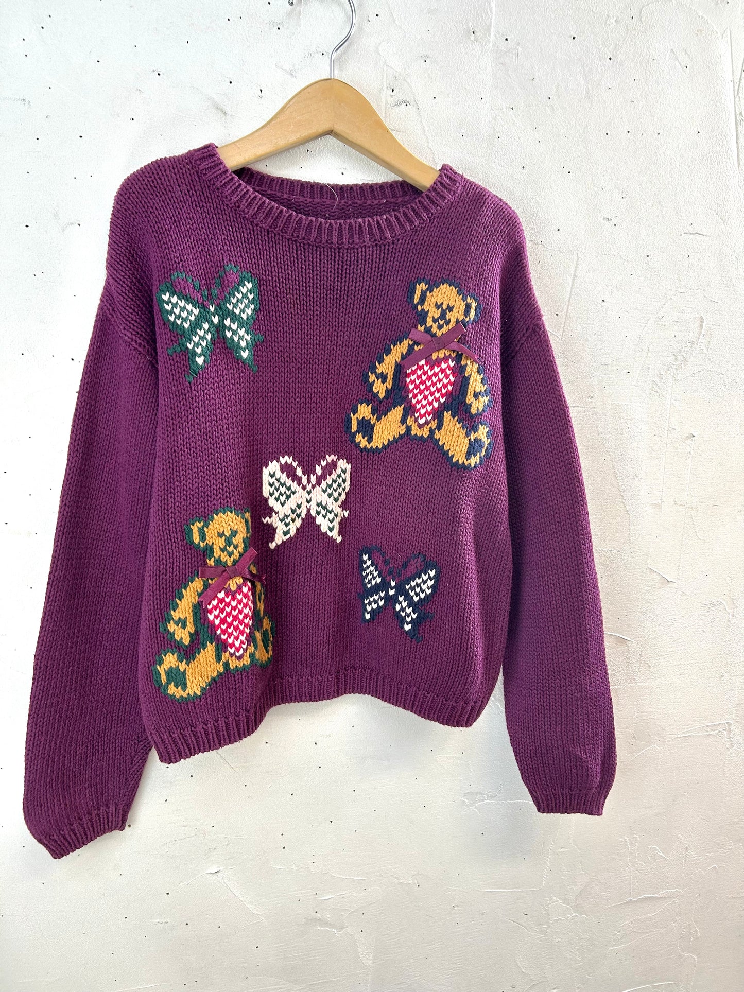 Vintage Knit Sweater [L29173]