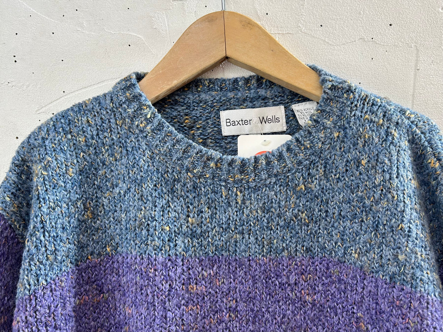 Vintage Knit Sweater [I28497]