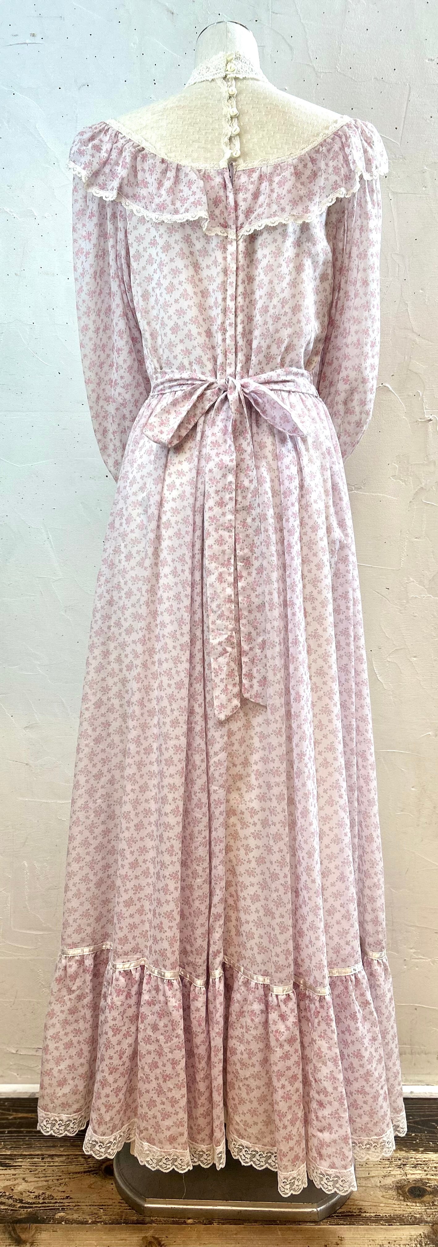 ’70s Vintage Dress〜GUNNE SAX 〜[D30027］