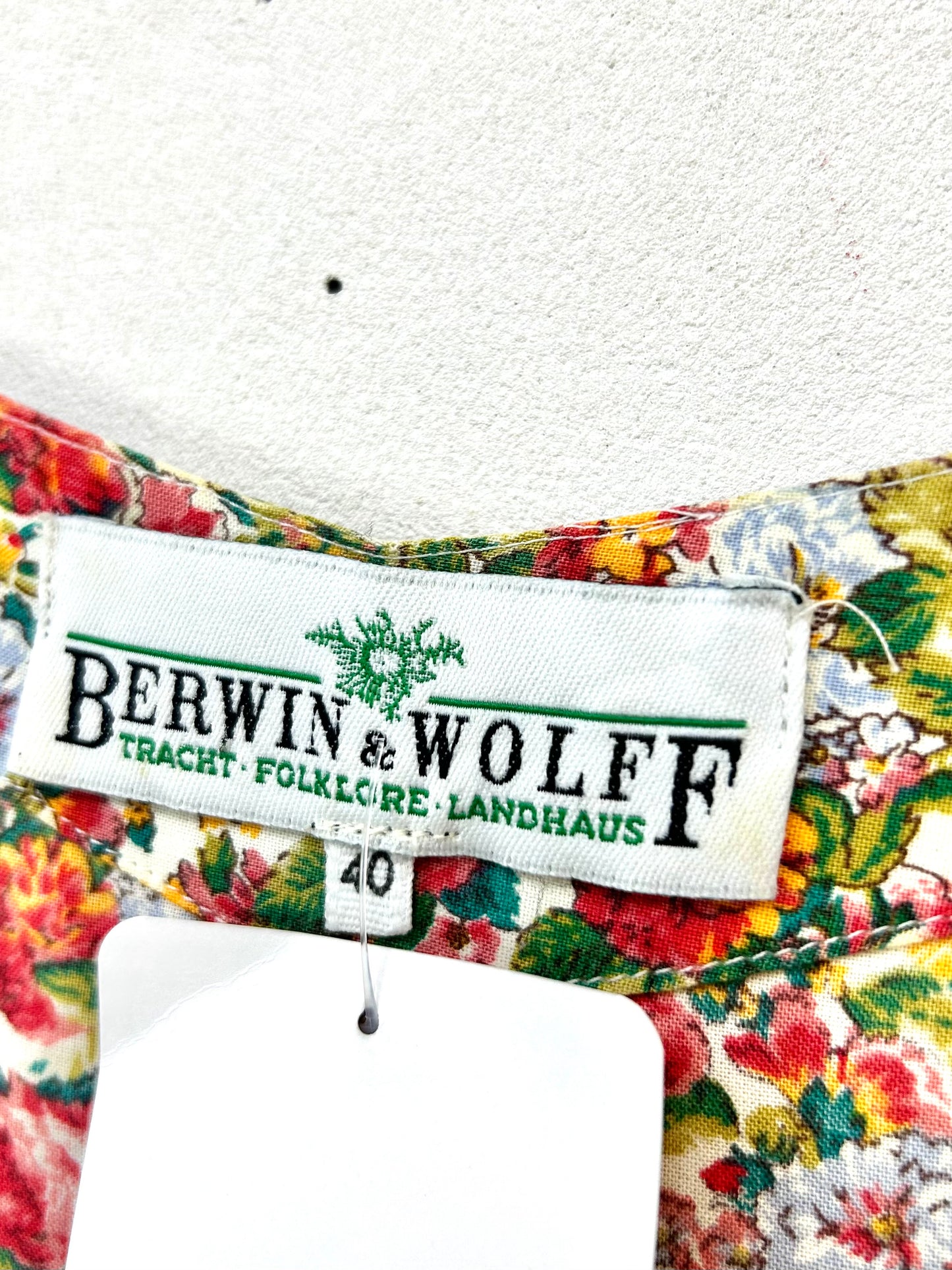 Vintage Tyrol Dress 〜BERWIN&WOLFF〜[F27781]