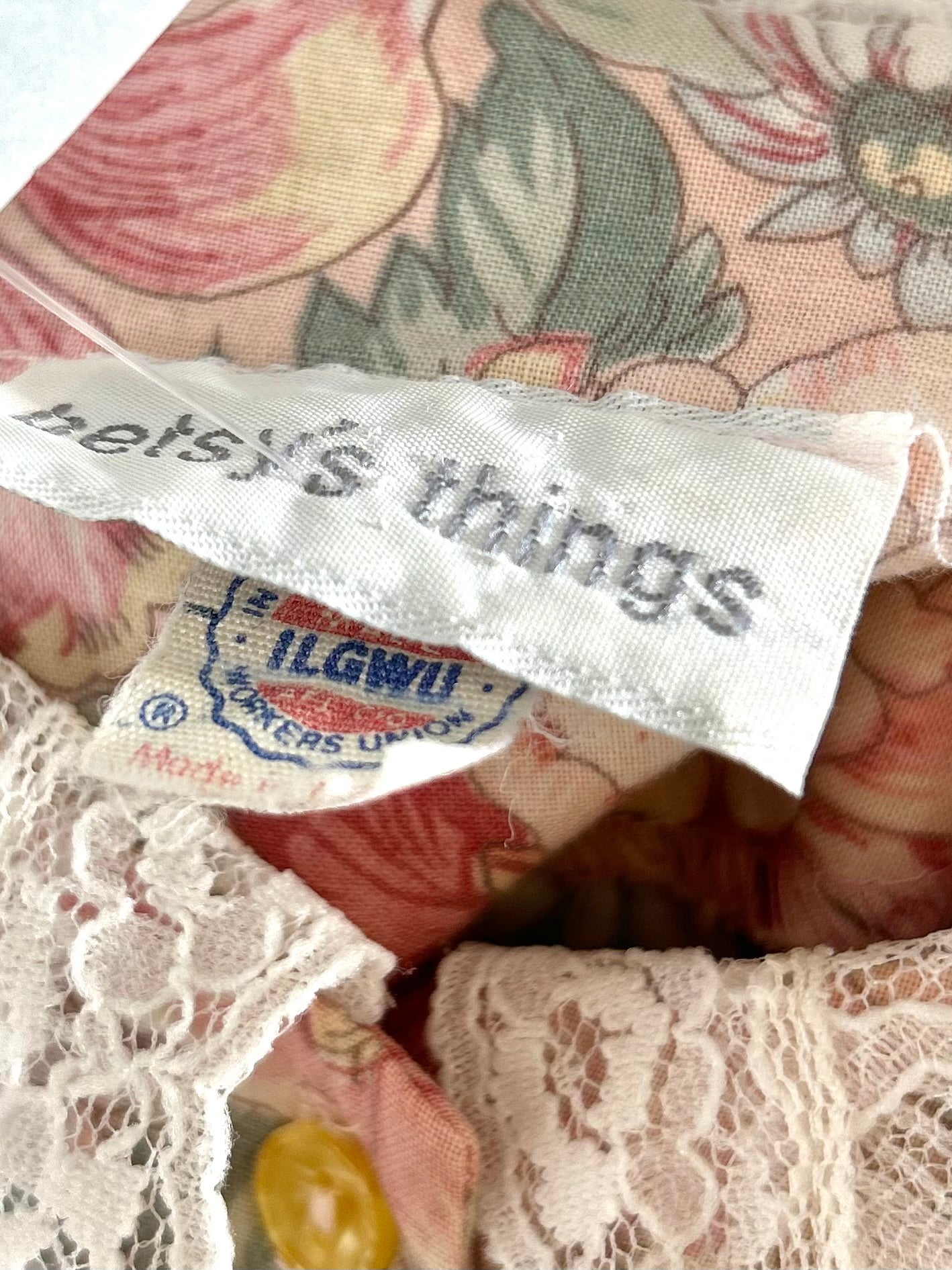 Vintage Dress  UNION TICKET  [G30682]