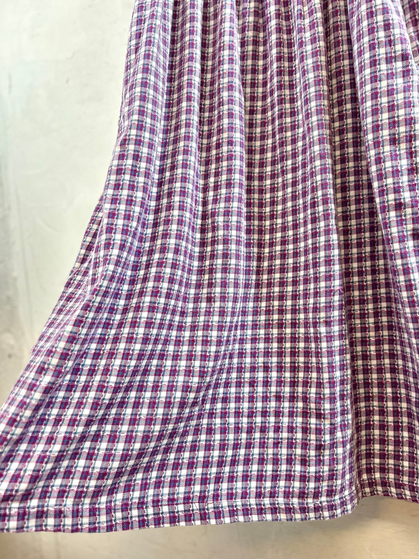 Vintage Cotton Dress 〜NORTHERN〜 MADE IN  INDIA [E30246]