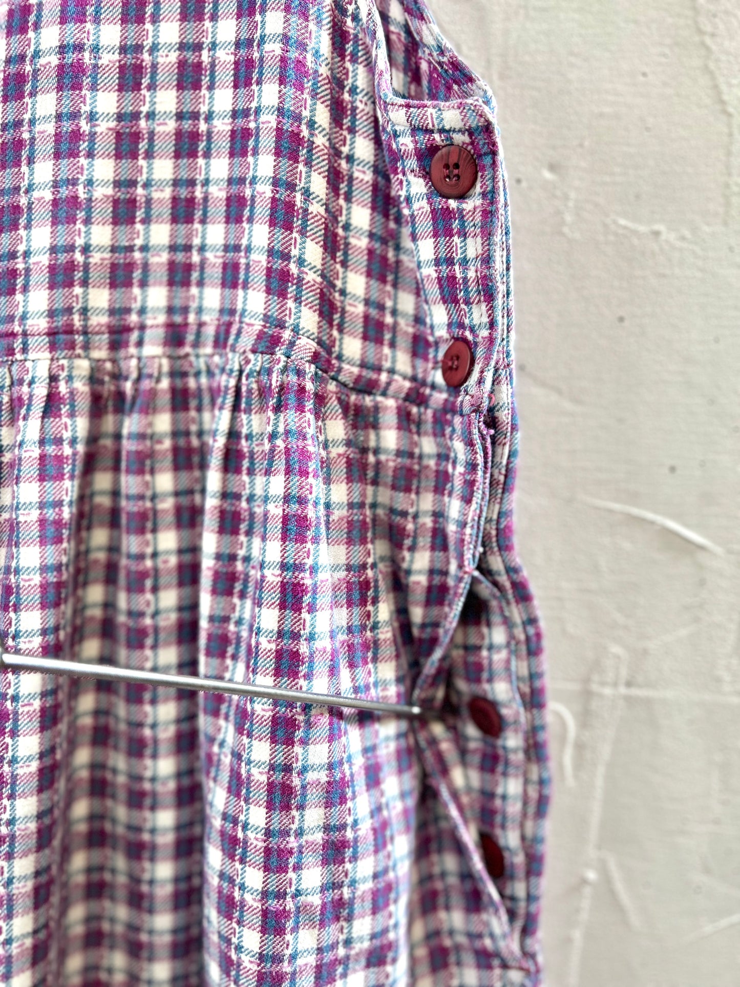Vintage Cotton Dress 〜NORTHERN〜 MADE IN  INDIA [E30246]