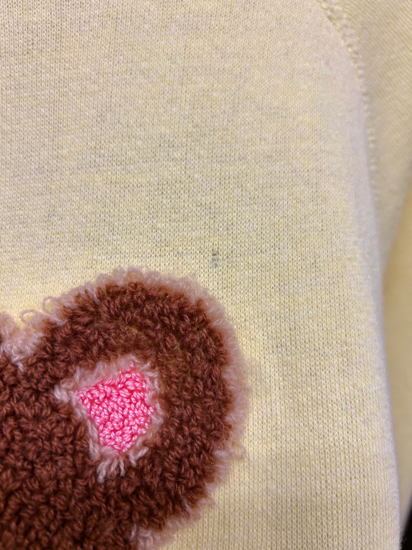 Vintage Pile Patch Sweat MADE IN USA [B29605]