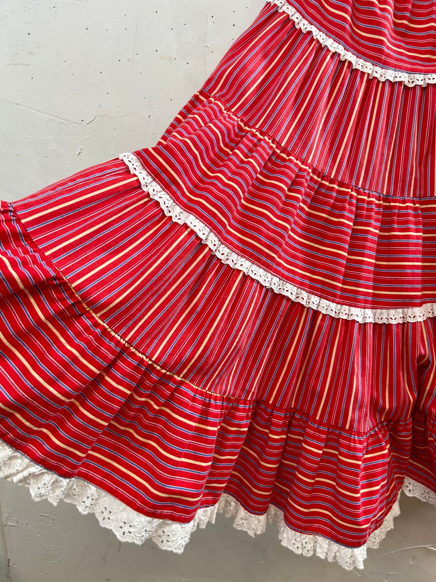 Vintage Tiered Skirt [G27922]