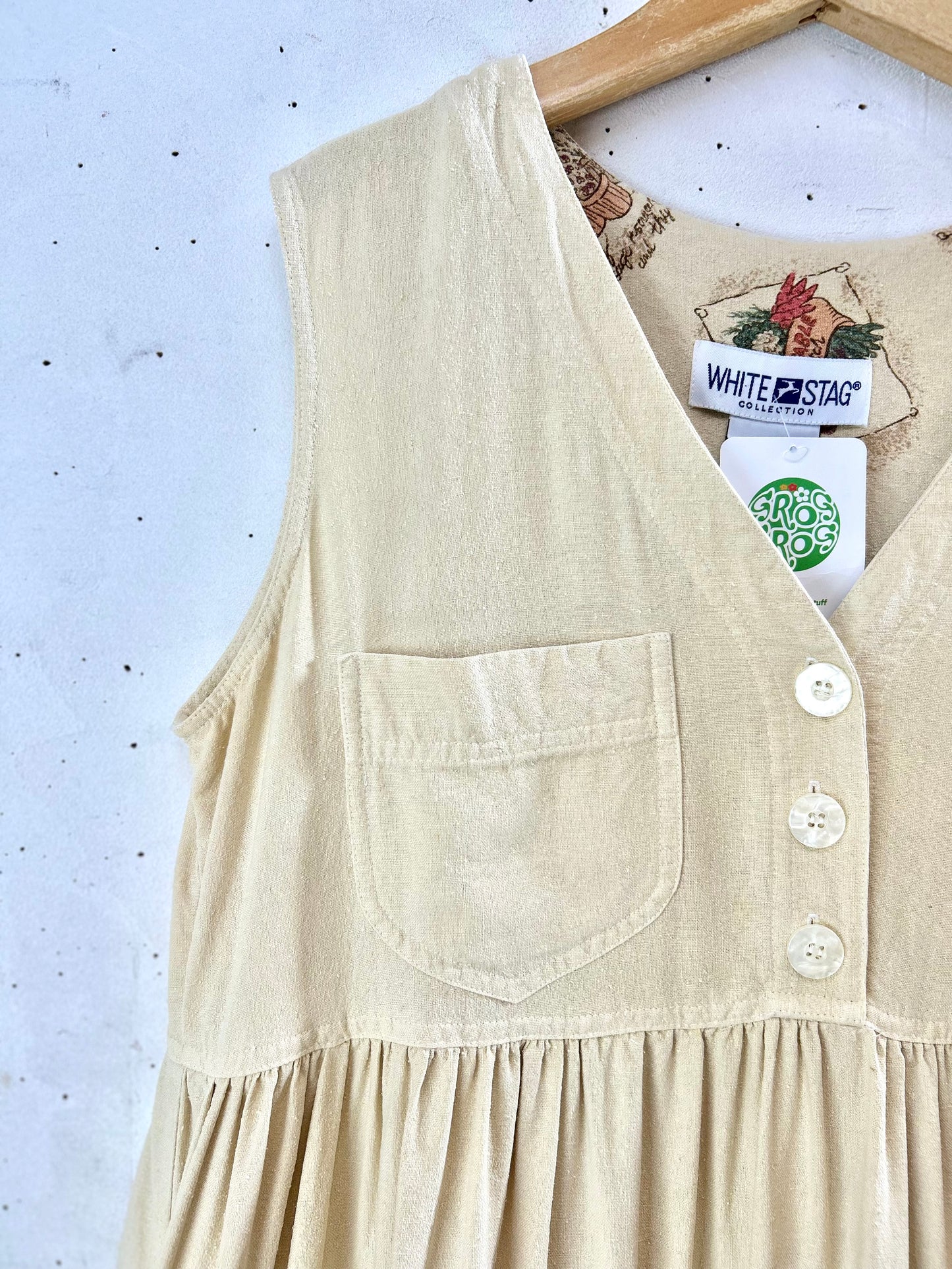 Vintage Silk Dress  [F30449]