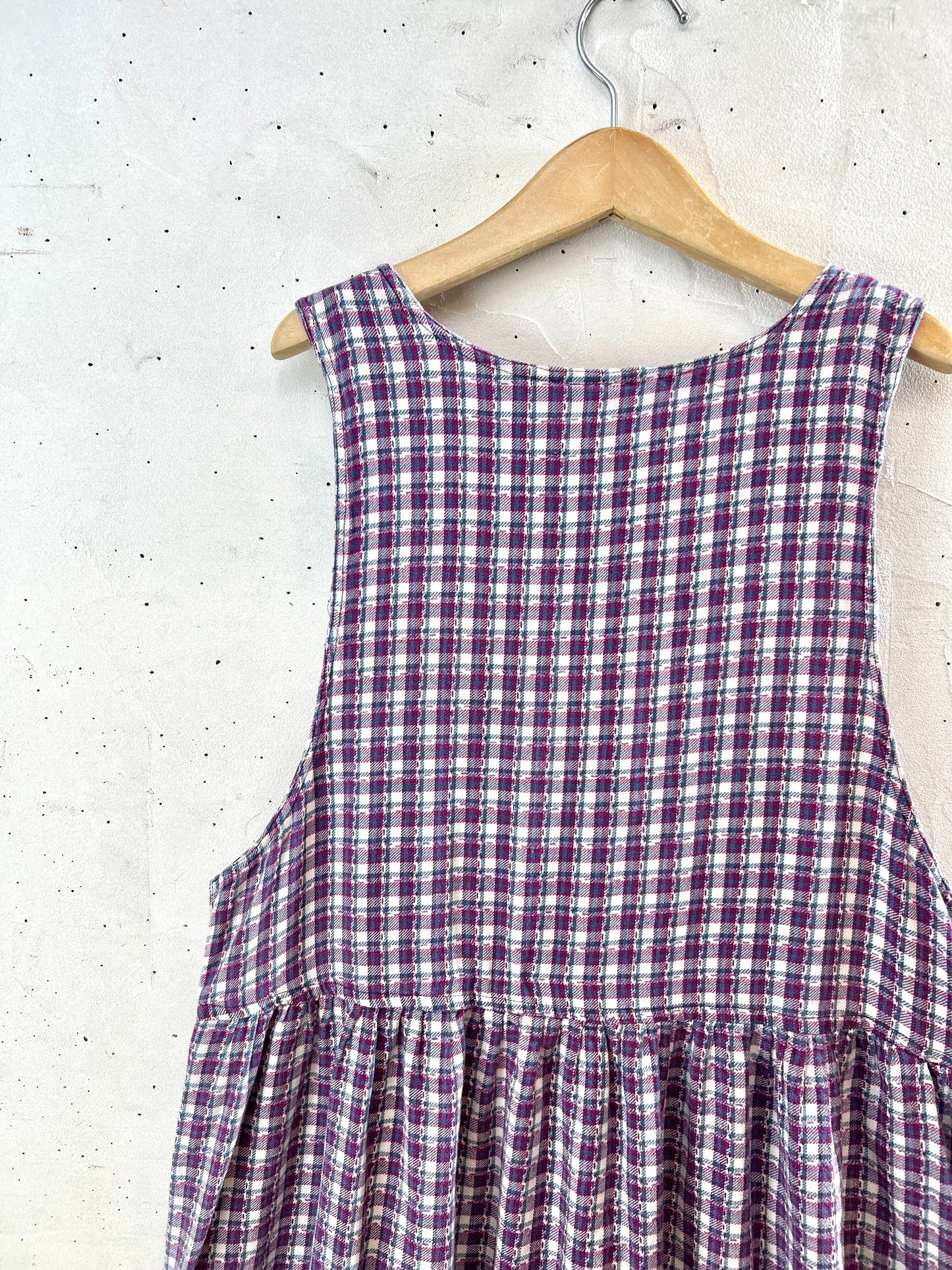 Vintage Cotton Dress 〜NORTHERN〜 MADE IN  INDIA [E30246]