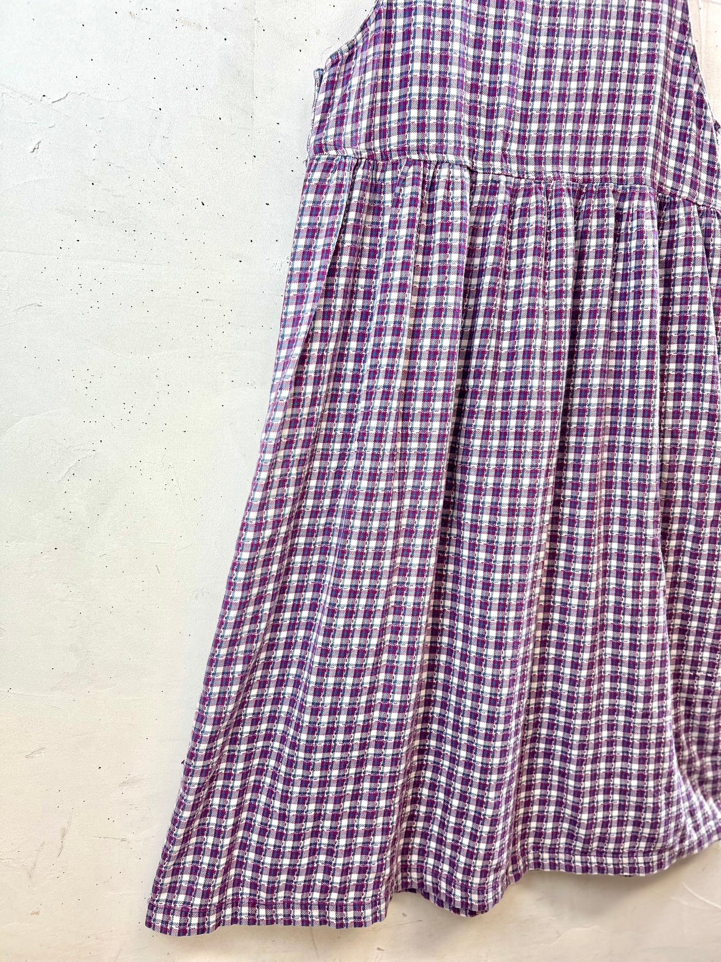 Vintage Cotton Dress 〜NORTHERN〜 MADE IN  INDIA [E30246]