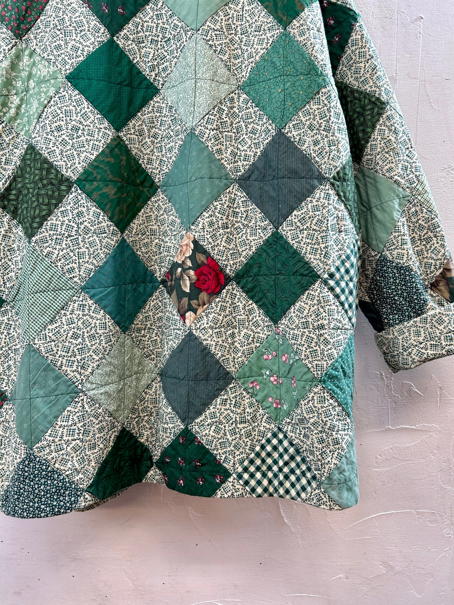 Vintage Patchwork Jacket [I28500]