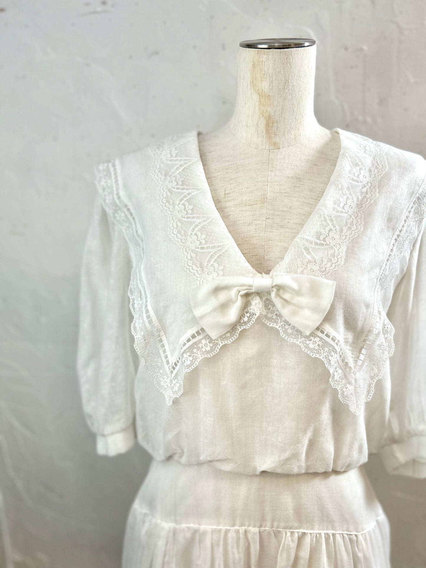 ’80s Vintage Dress〜GUNNE SAX 〜[D30026］