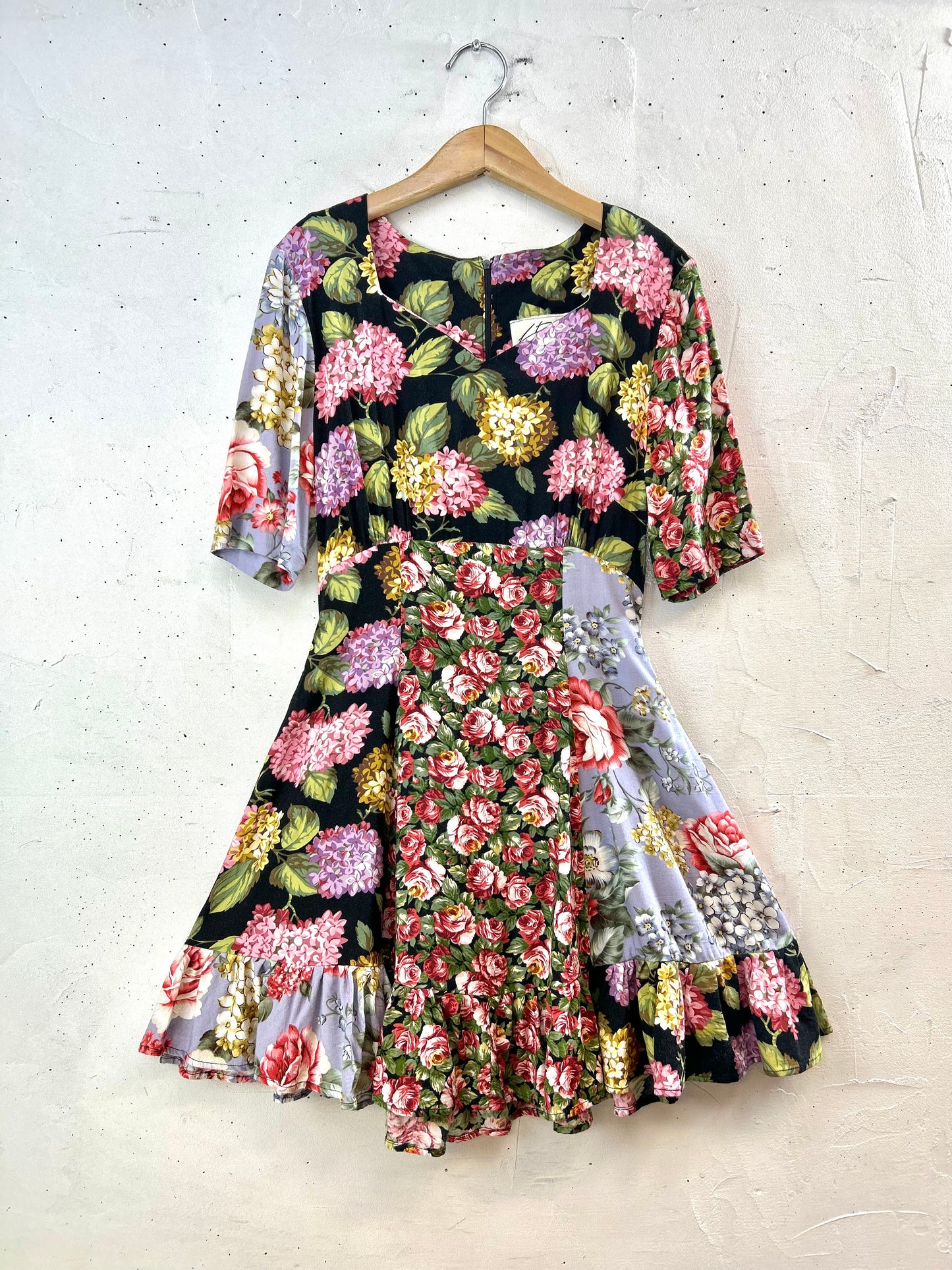 Vintage Flower Dress [F30451]