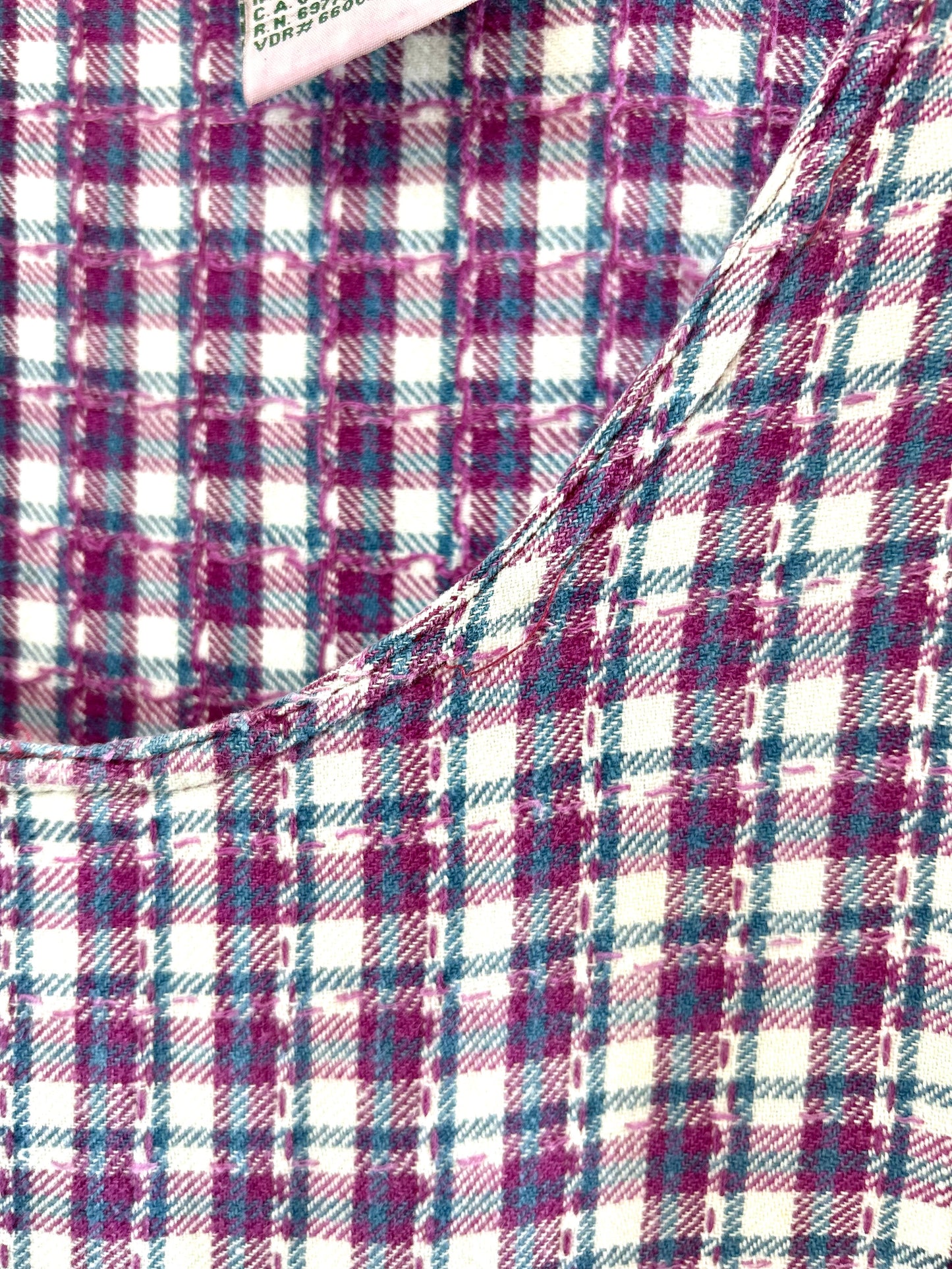 Vintage Cotton Dress 〜NORTHERN〜 MADE IN  INDIA [E30246]