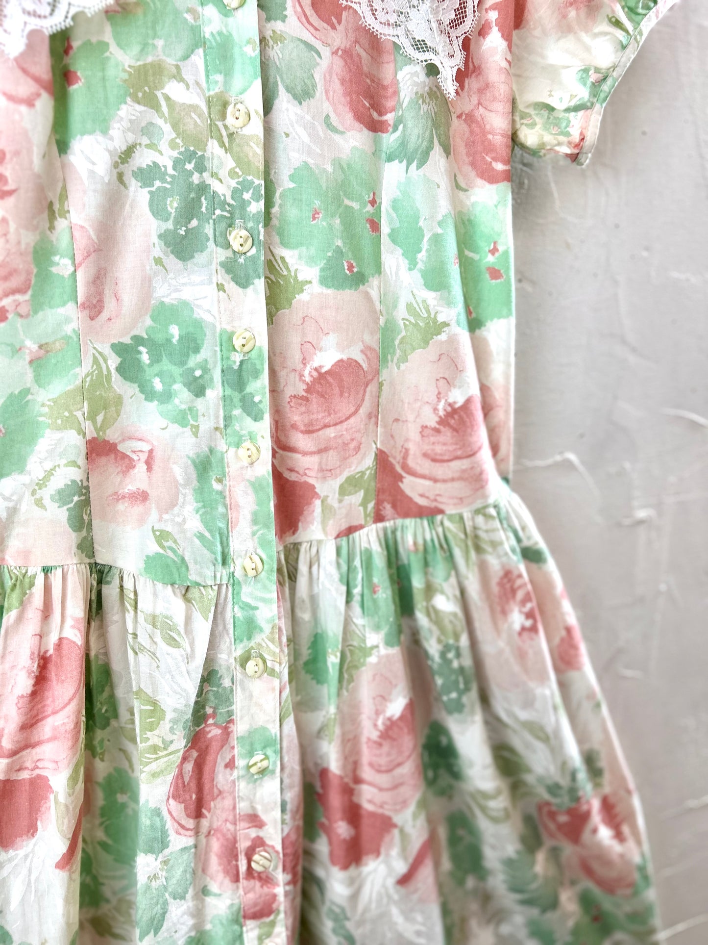 Vintage Dress MADE IN CALIFORNIA USA  [G30681]