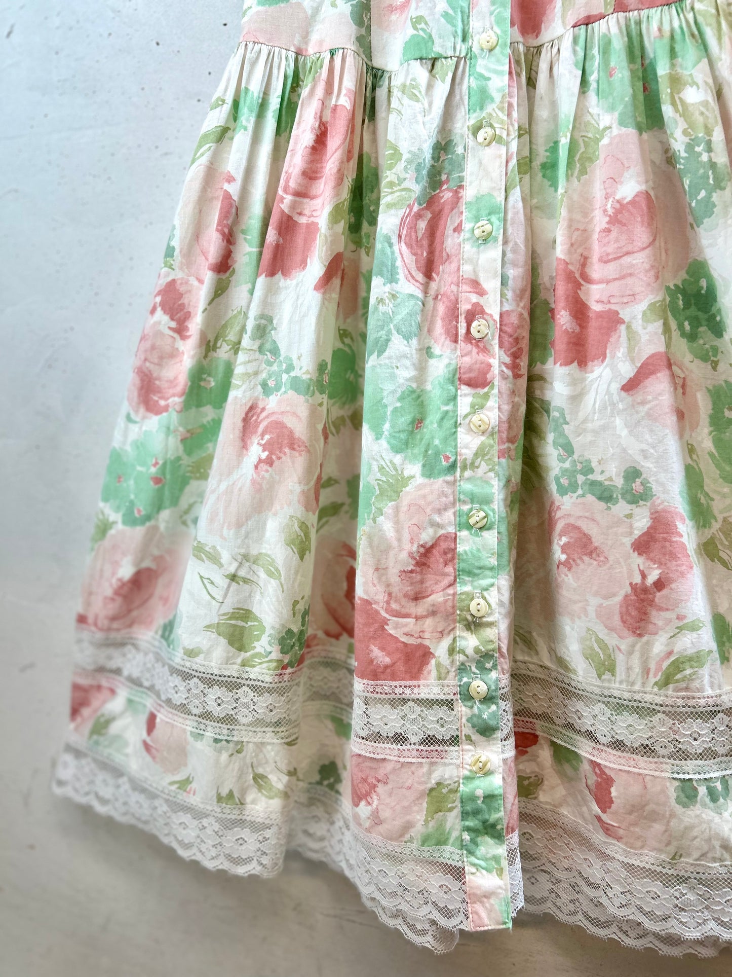 Vintage Dress MADE IN CALIFORNIA USA  [G30681]