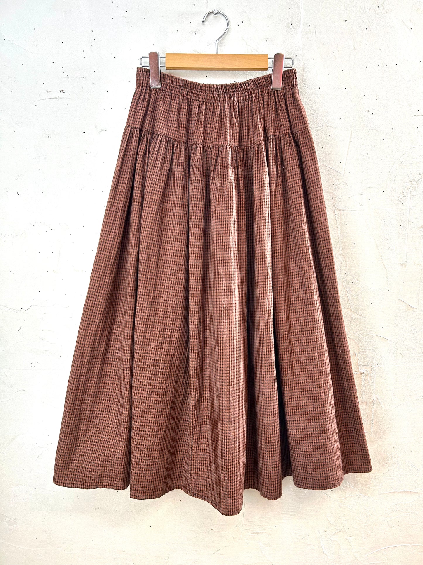 Vintage Tiered Skirt MADE IN USA [L29166]