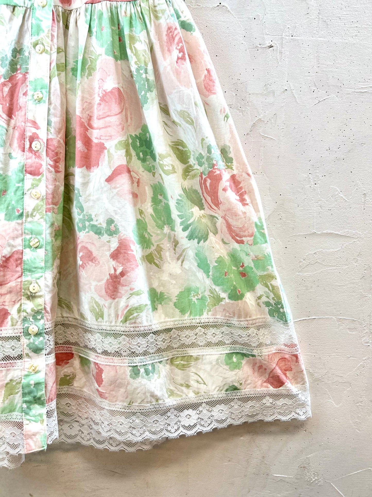 Vintage Dress MADE IN CALIFORNIA USA  [G30681]