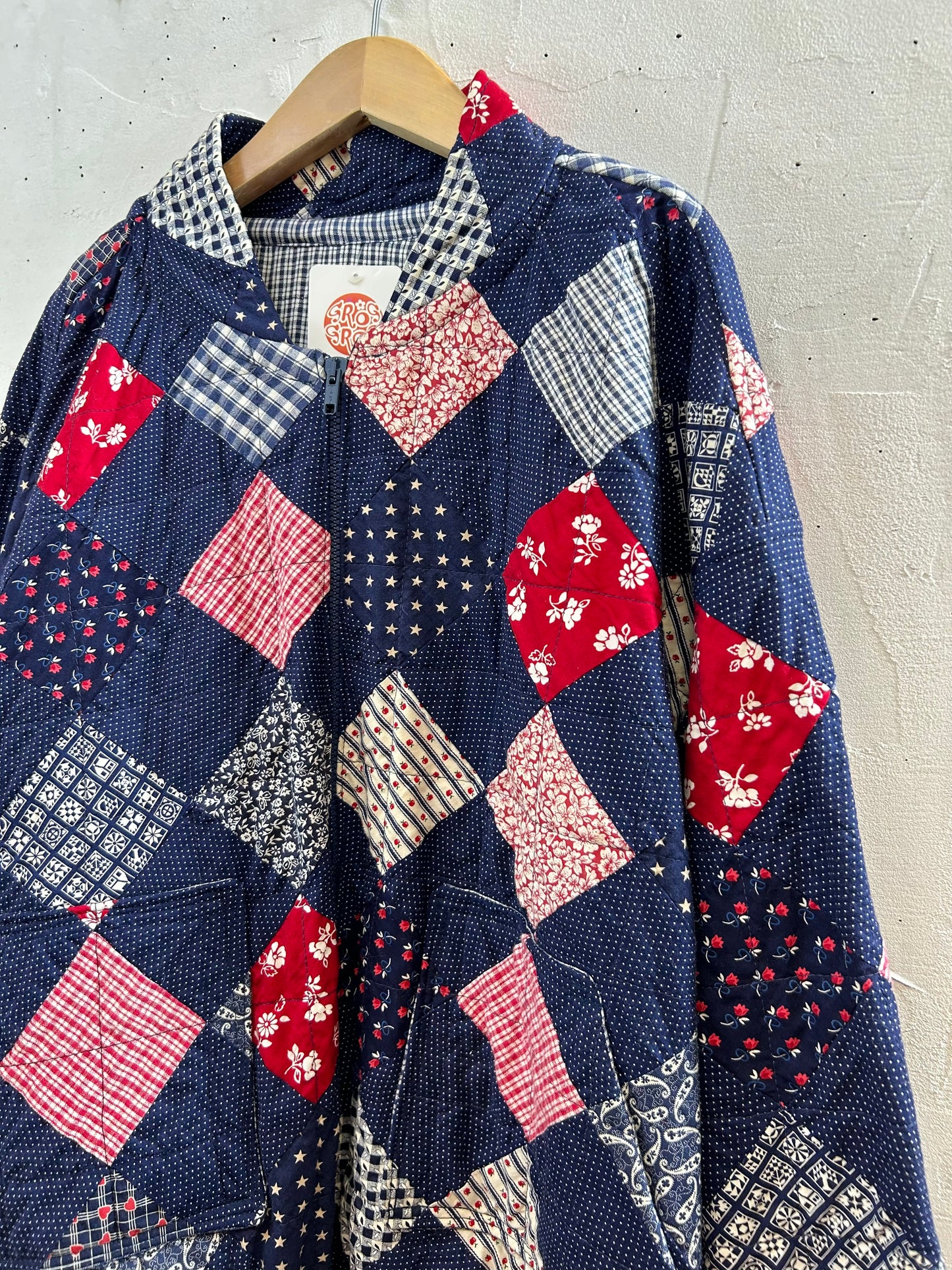 Vintage Patchwork Jacket [I28499]