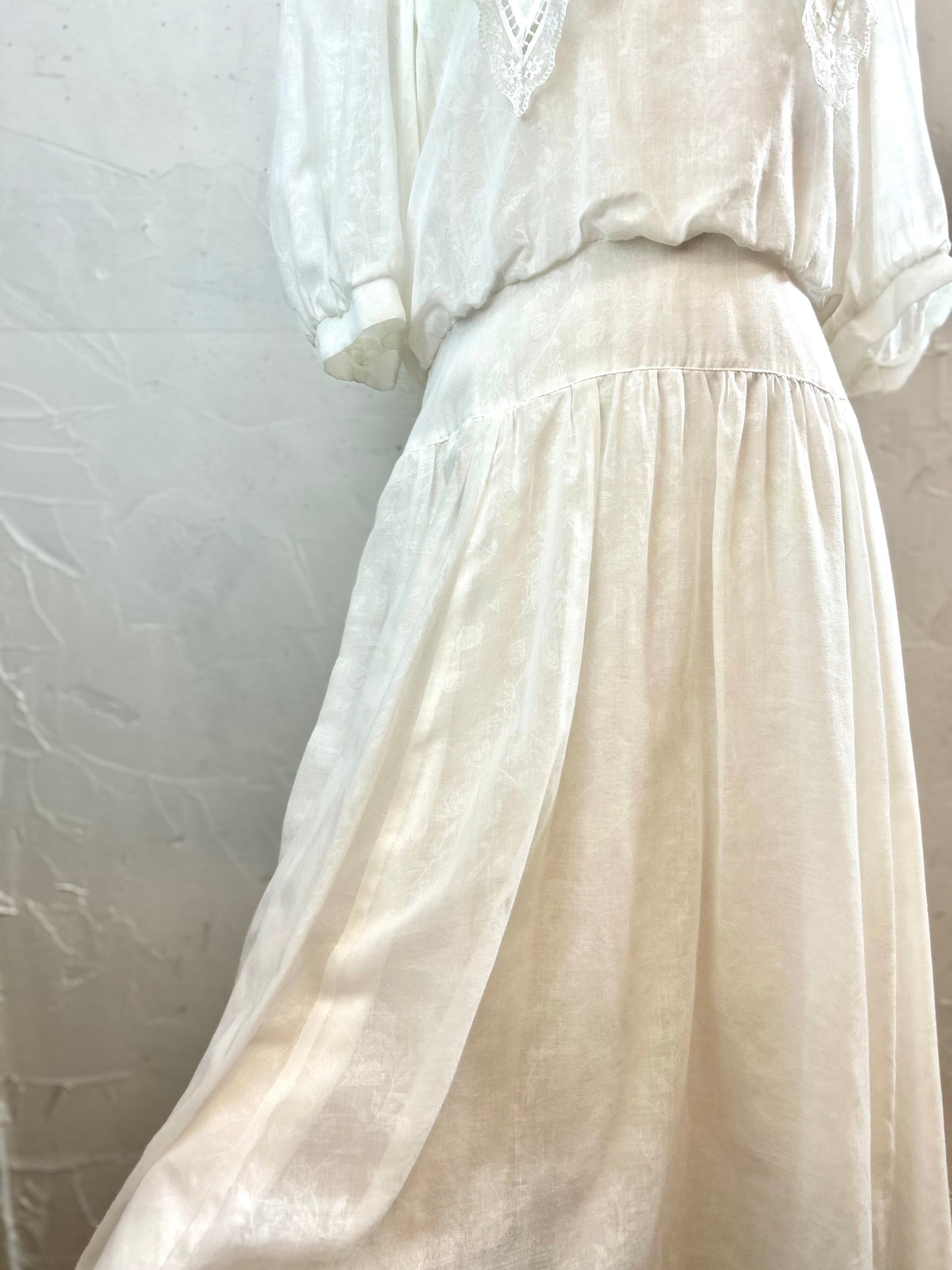 ’80s Vintage Dress〜GUNNE SAX 〜[D30026］