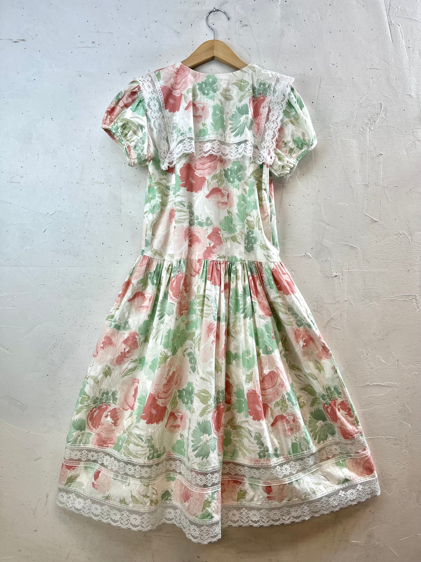 Vintage Dress MADE IN CALIFORNIA USA  [G30681]