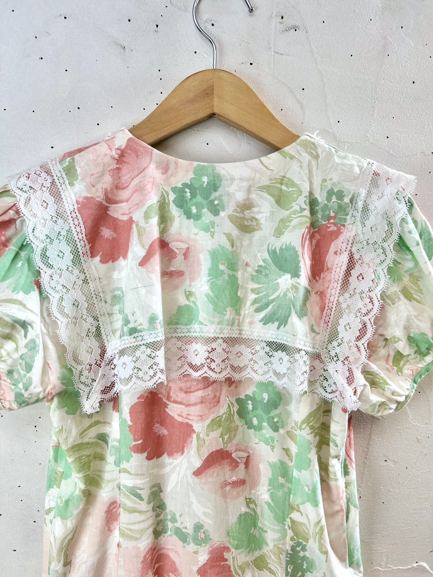 Vintage Dress MADE IN CALIFORNIA USA  [G30681]