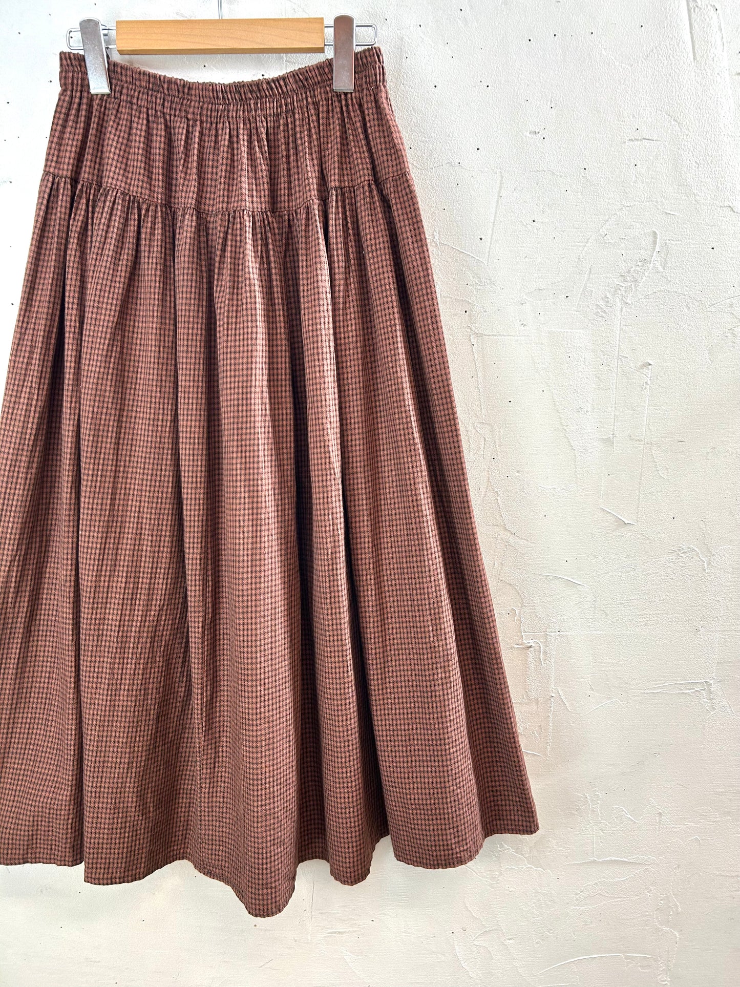 Vintage Tiered Skirt MADE IN USA [L29166]