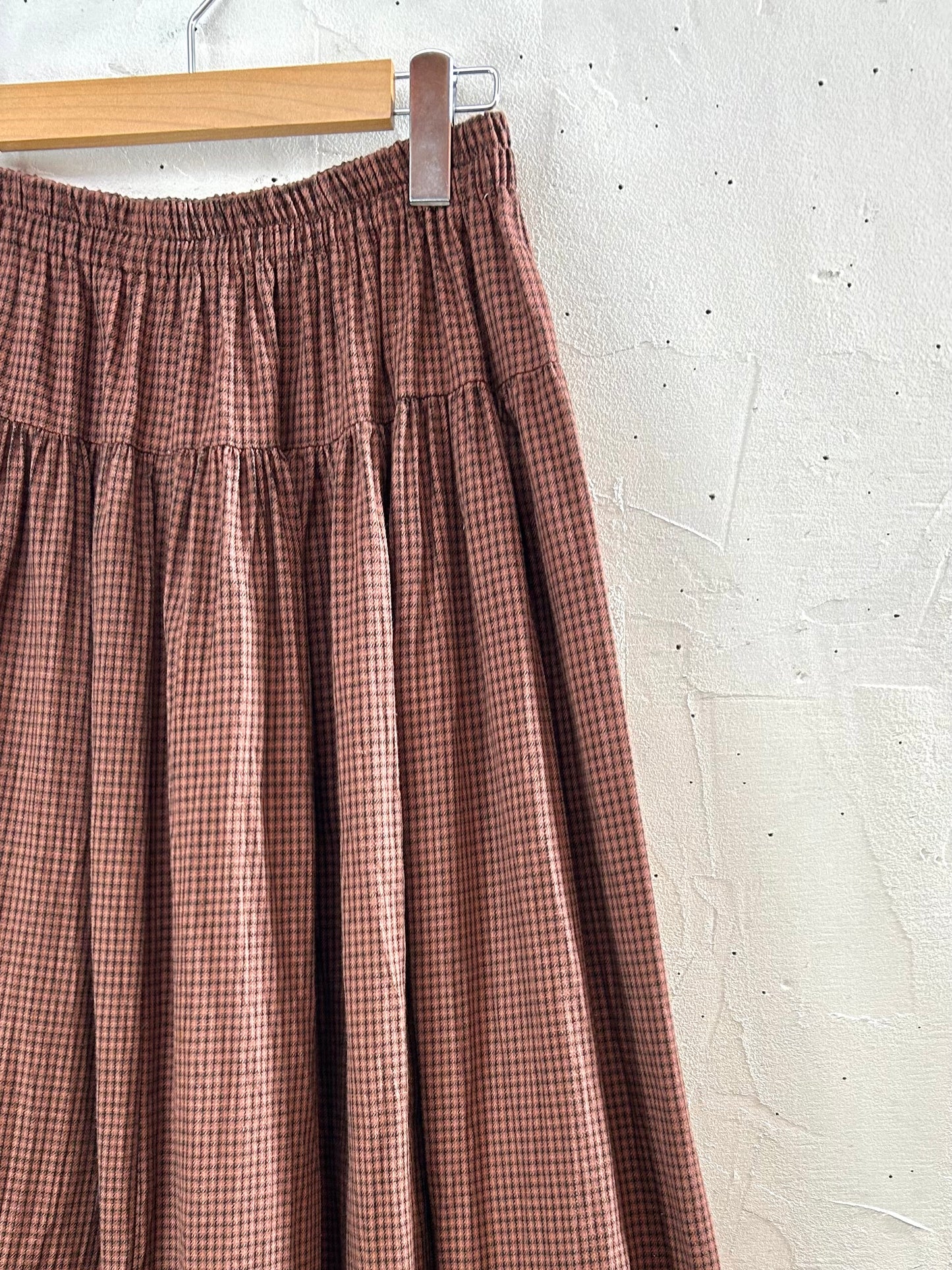 Vintage Tiered Skirt MADE IN USA [L29166]