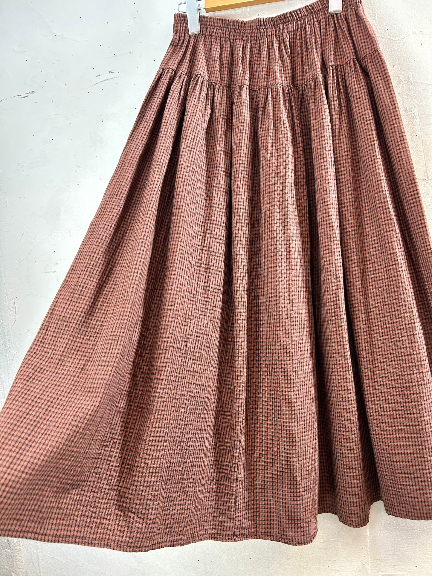 Vintage Tiered Skirt MADE IN USA [L29166]