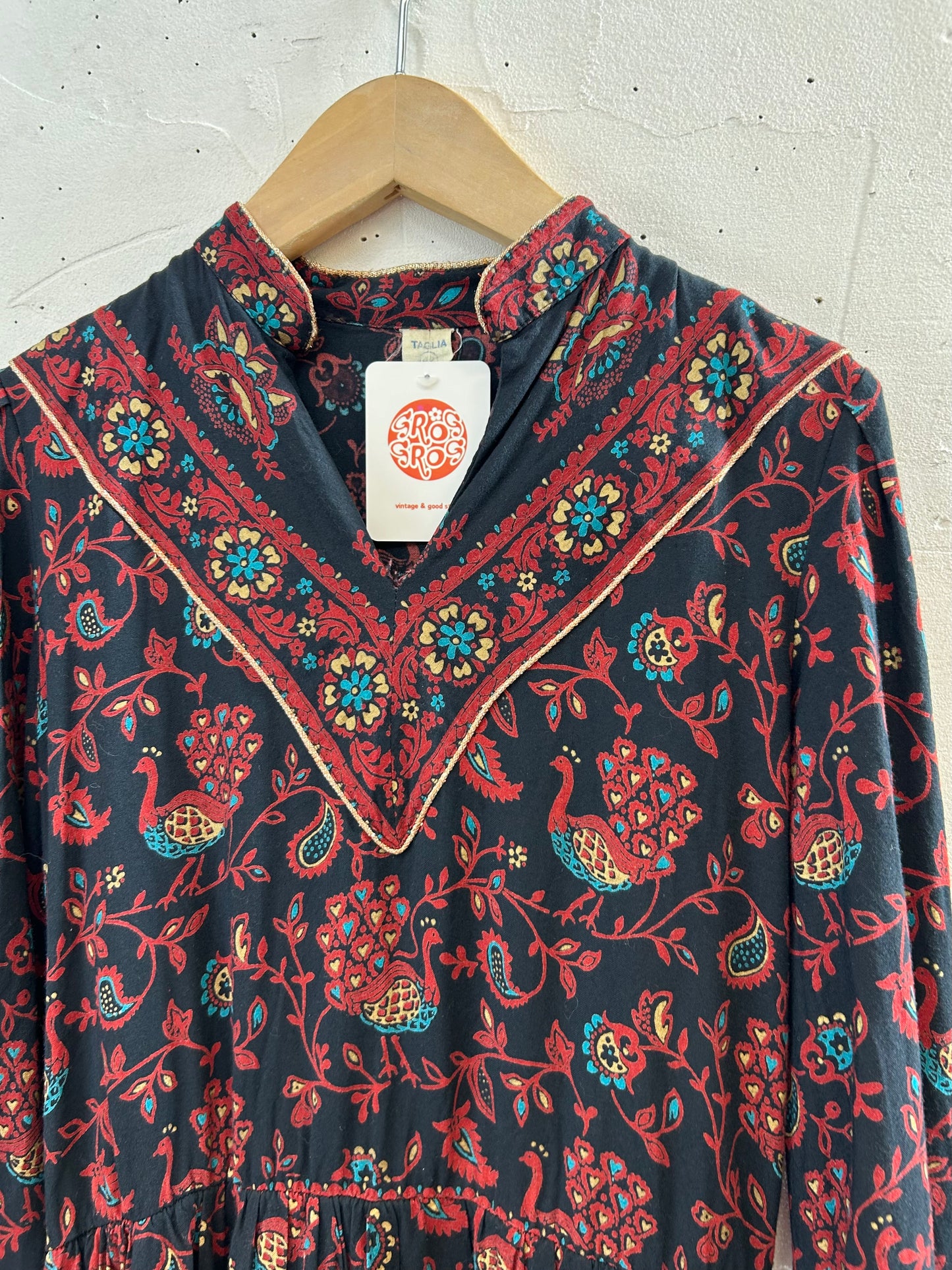 Vintage Viscose Dress [I28493]