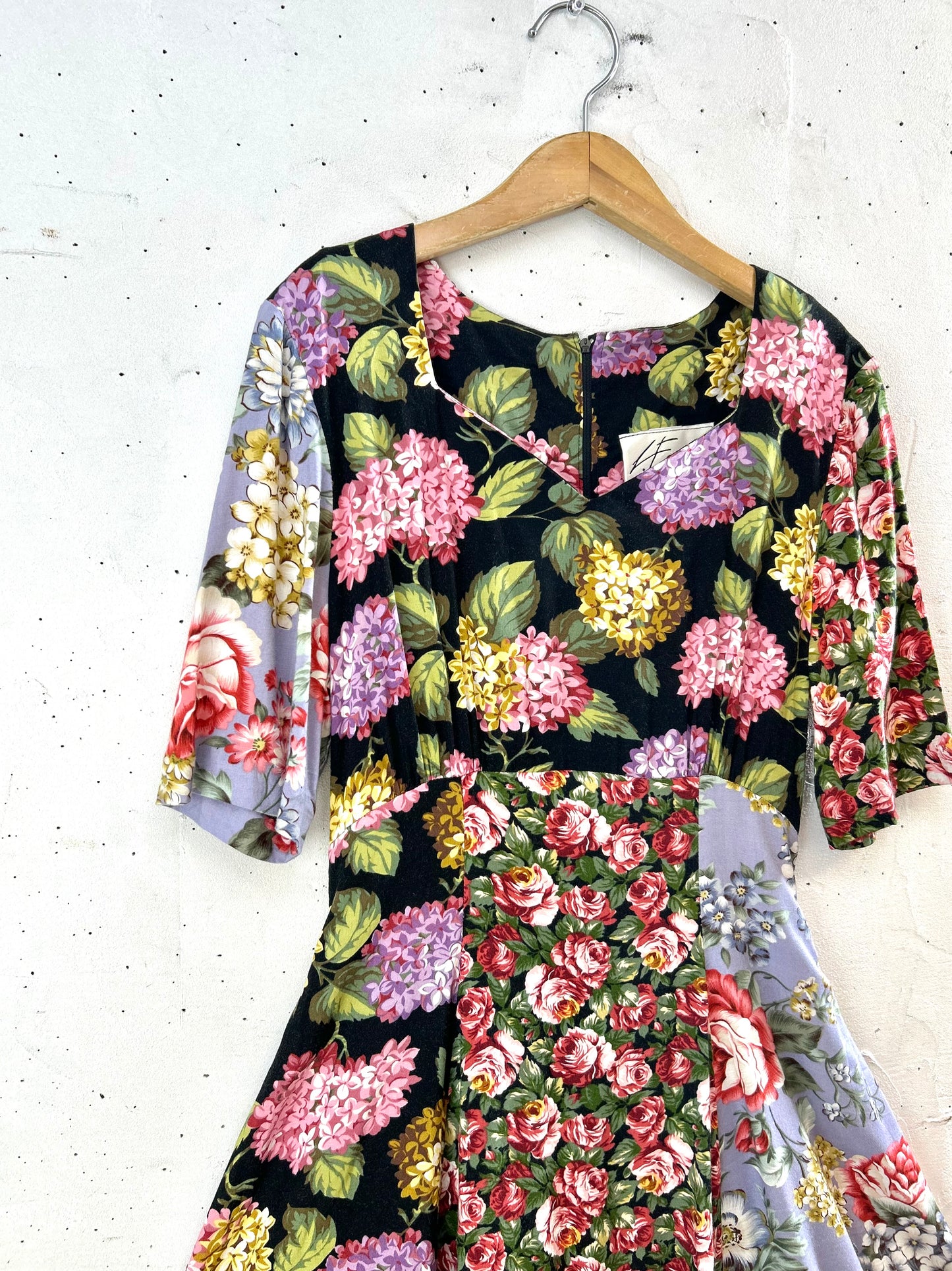 Vintage Flower Dress [F30451]