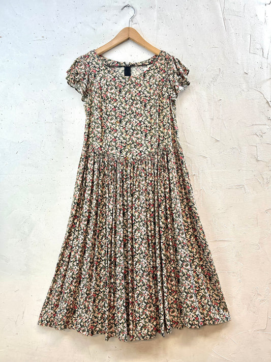 Vintage Viscose Dress  [E30245]