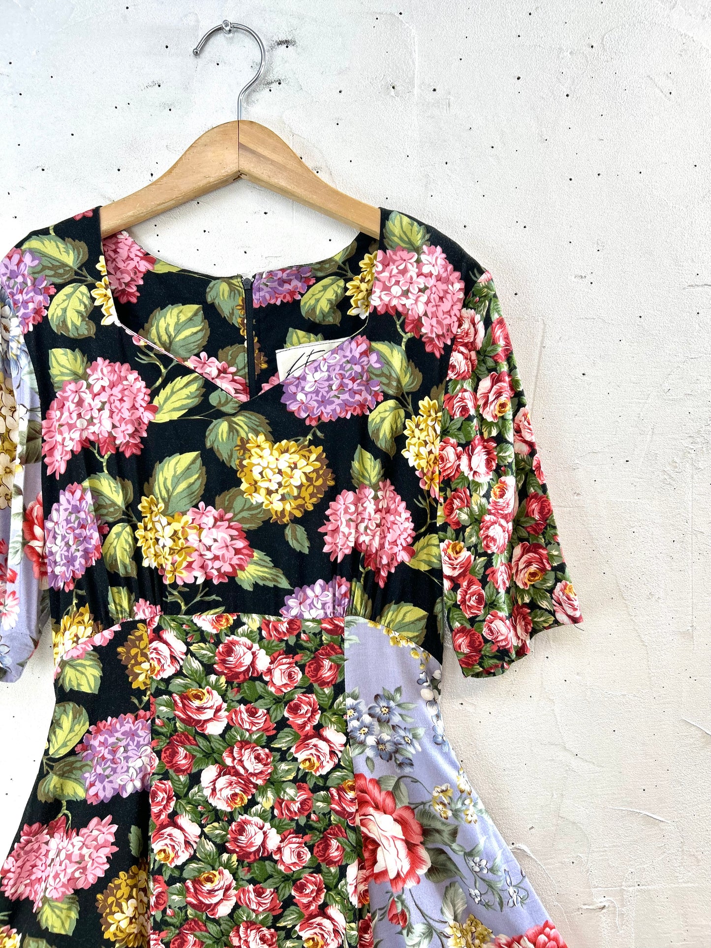 Vintage Flower Dress [F30451]