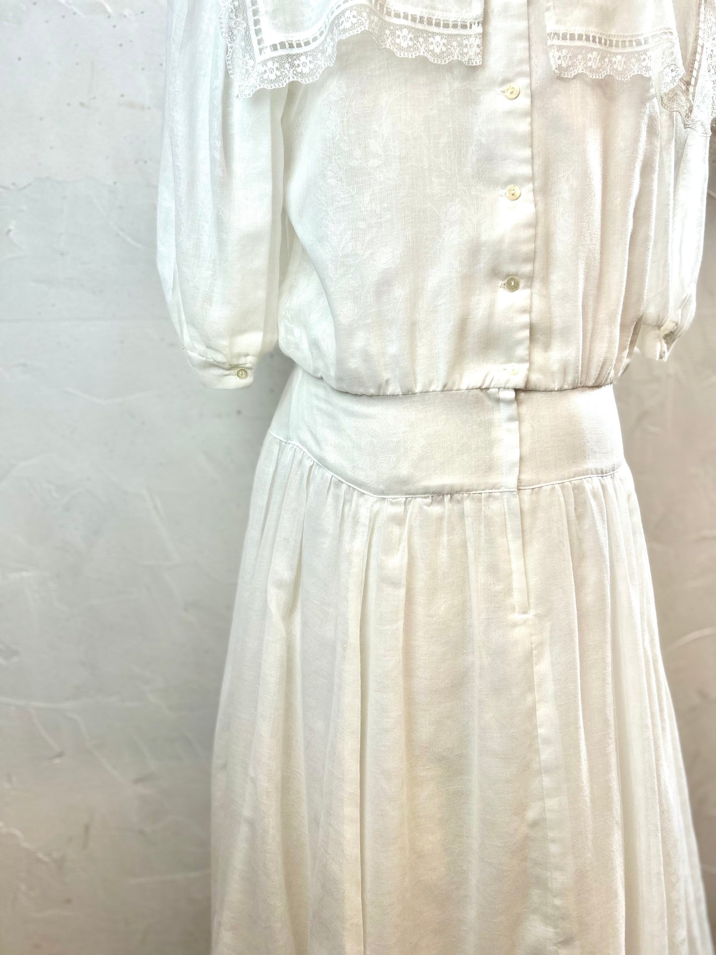 ’80s Vintage Dress〜GUNNE SAX 〜[D30026］