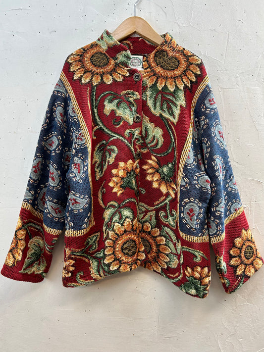 Vintage Rug Jacket 〜SUGAR STREET WEAVERS〜 [J28723]