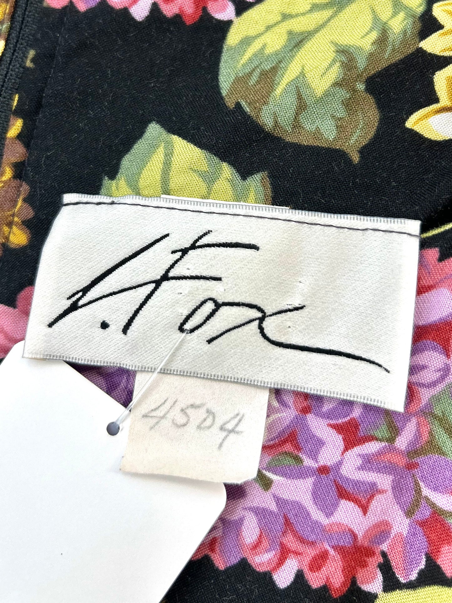 Vintage Flower Dress [F30451]