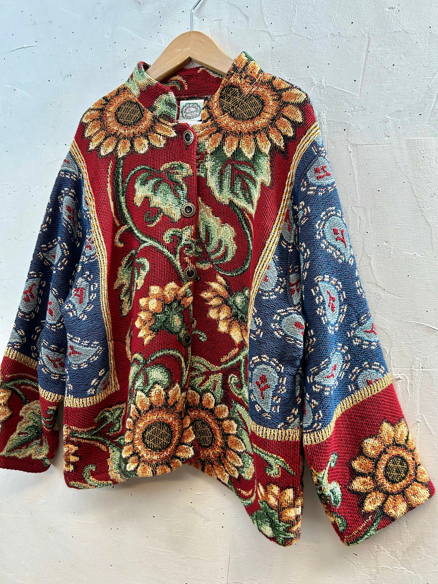 Vintage Rug Jacket 〜SUGAR STREET WEAVERS〜 [J28723]