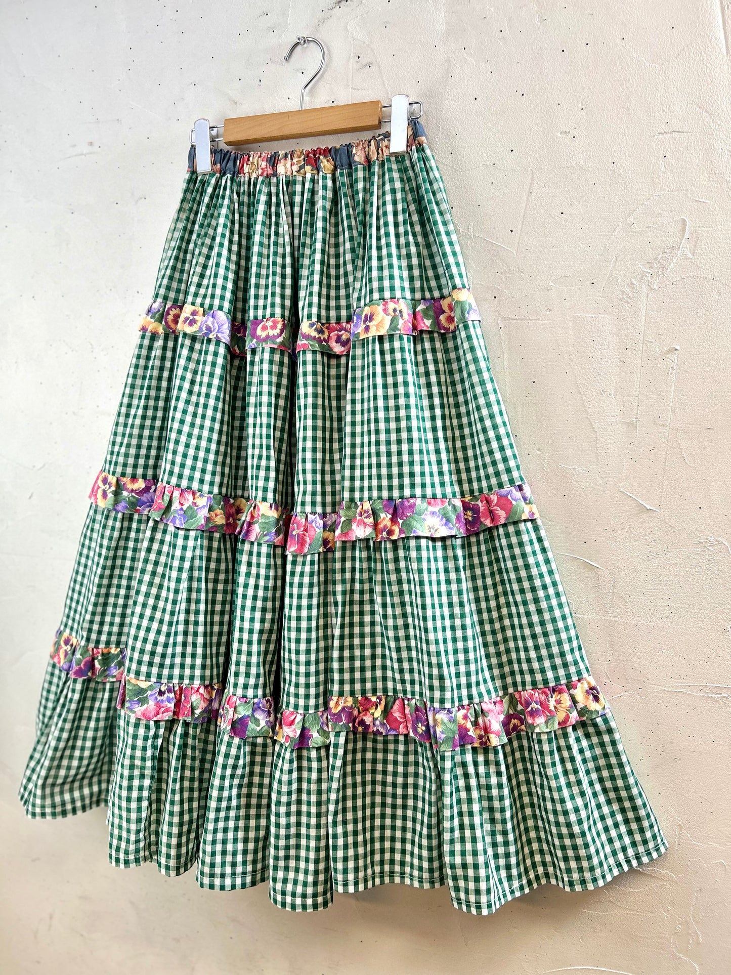 Vintage Tiered Skirt [F30680]