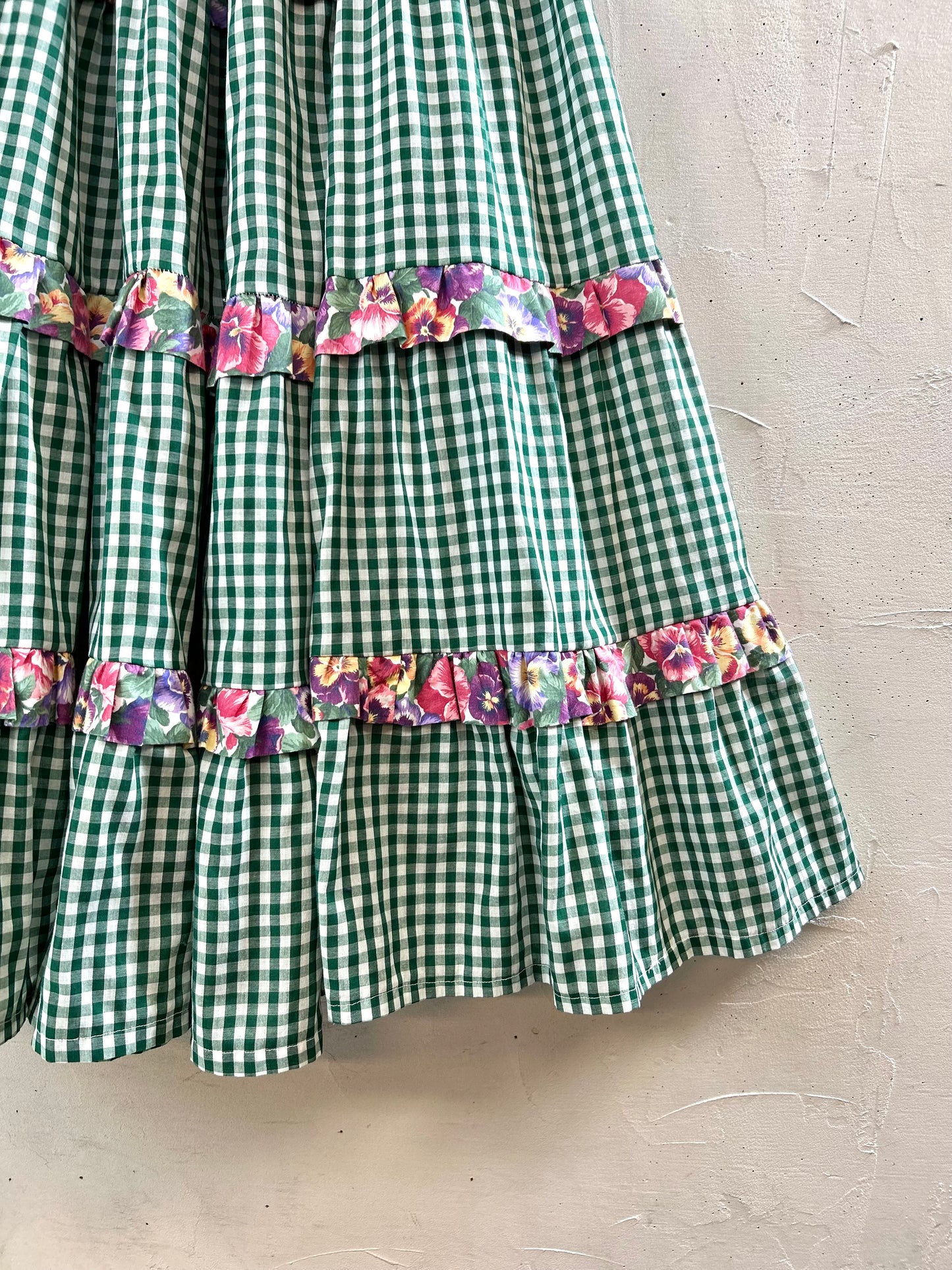 Vintage Tiered Skirt [F30680]