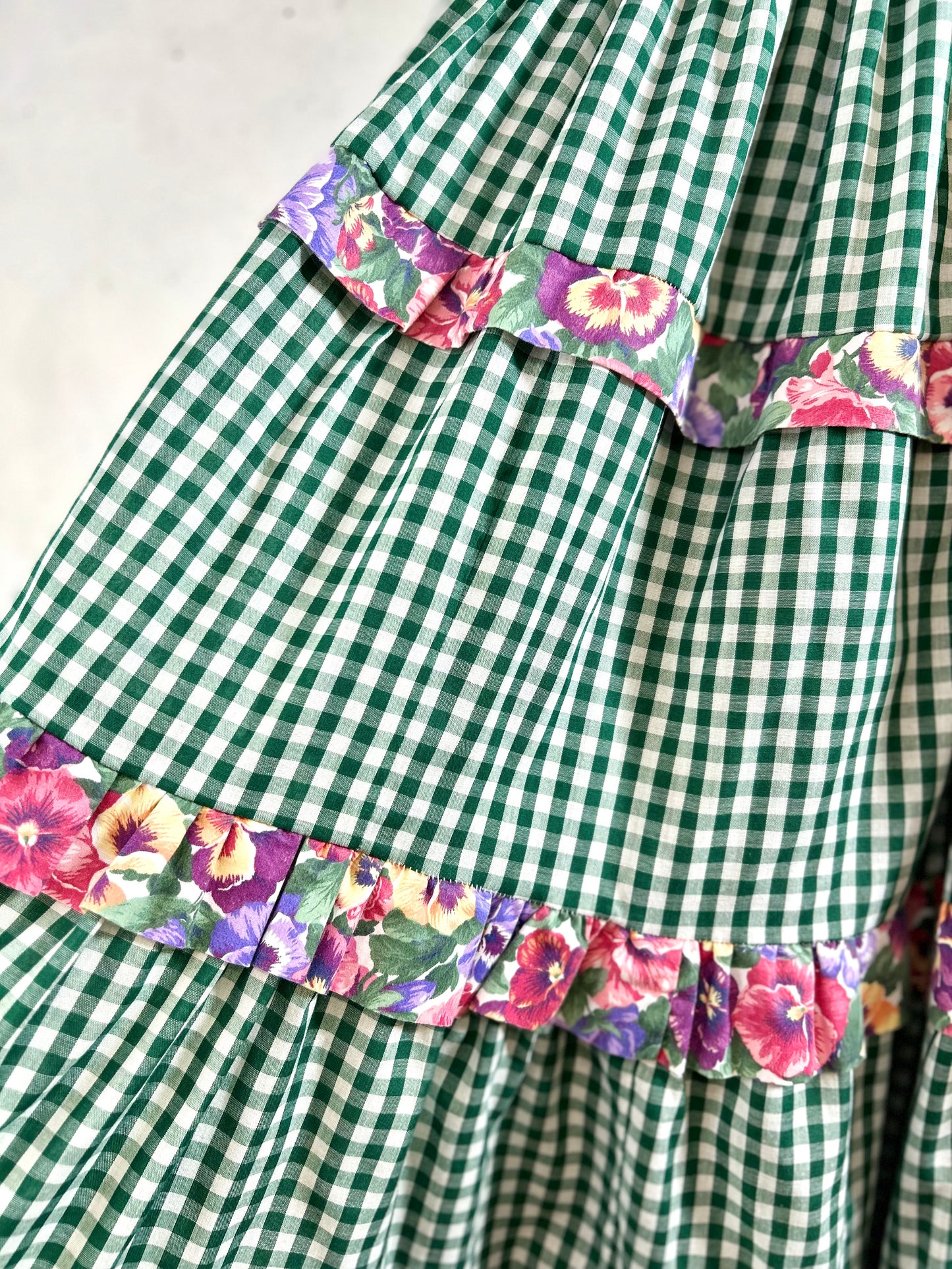 Vintage Tiered Skirt [F30680]